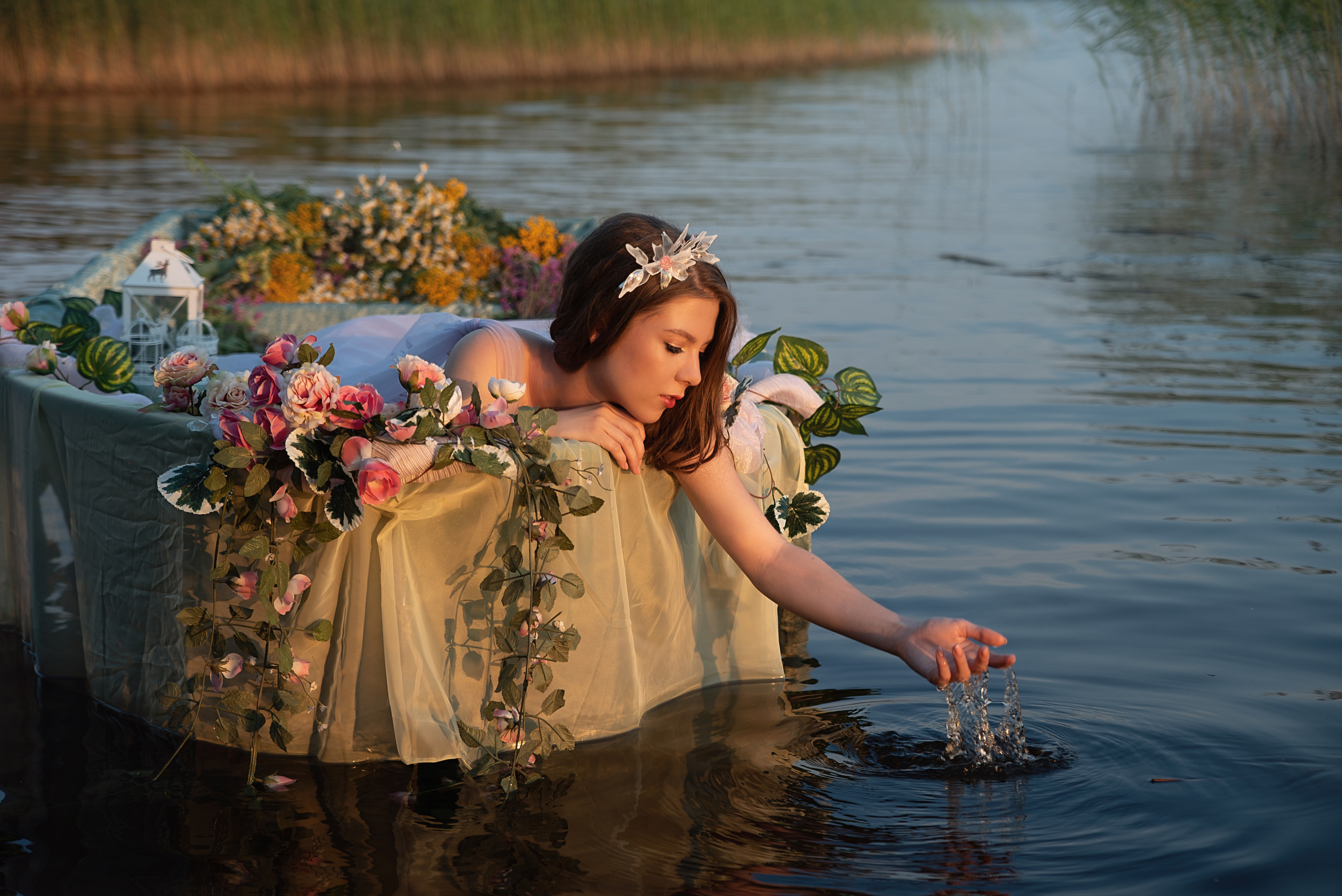 Проект «Лодка с цветами». Фотограф в Петрозаводске BellaDonna