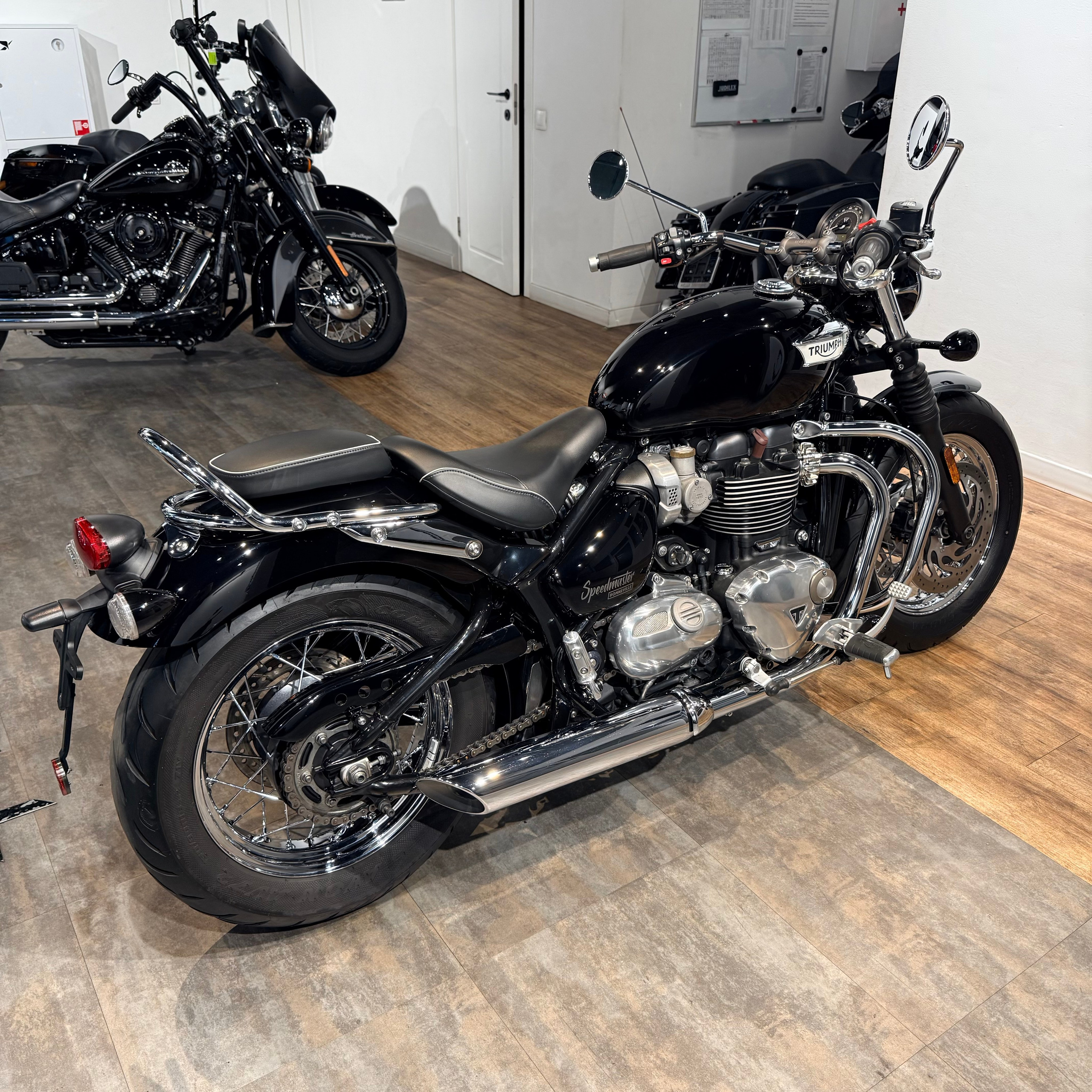 2018 TRIUMPH Bonneville Speedmaster (VIN *SMTD*6014). Hello Davidson, Москва. Только хорошие мотоциклы…