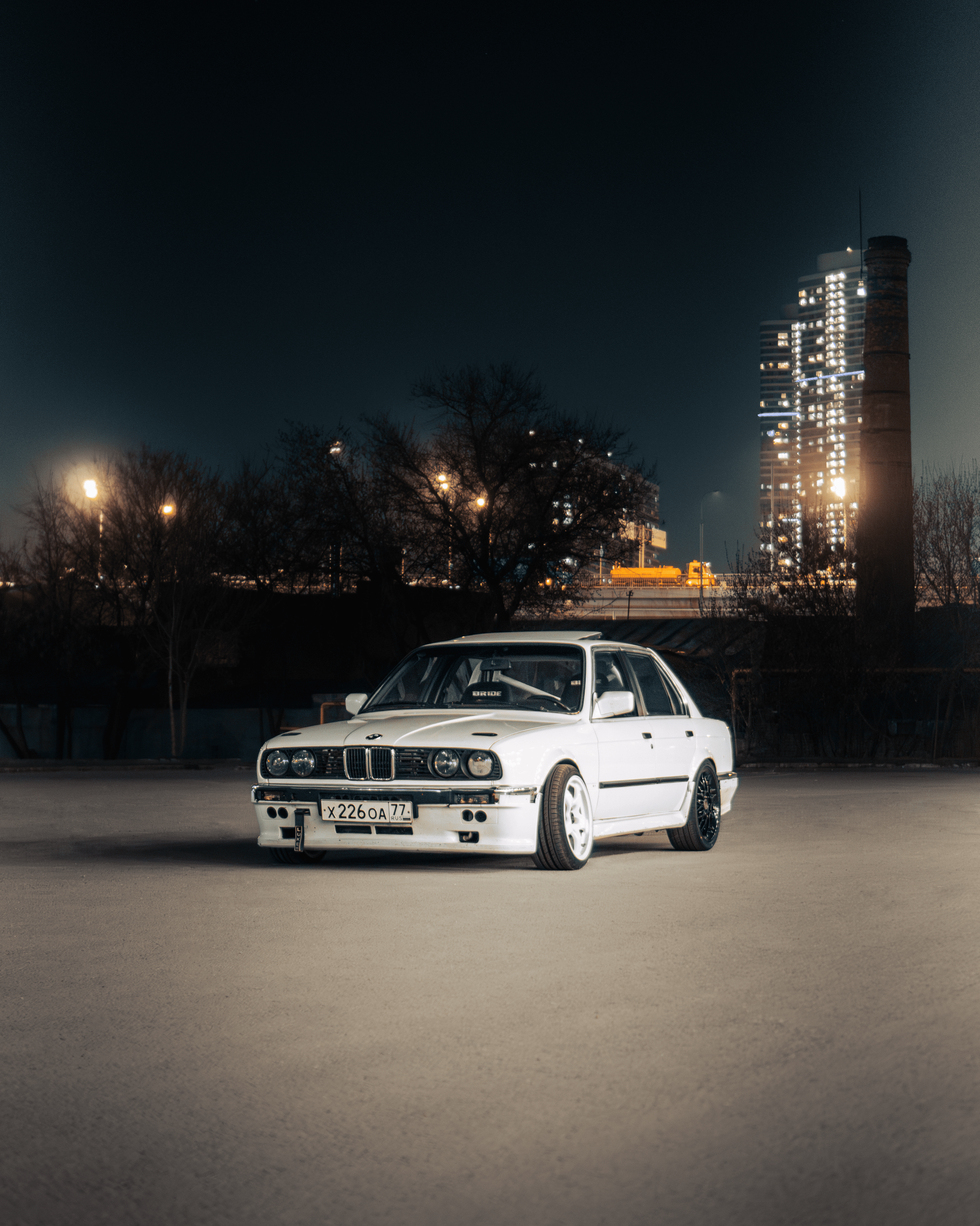 BMW E30: облачко у метро