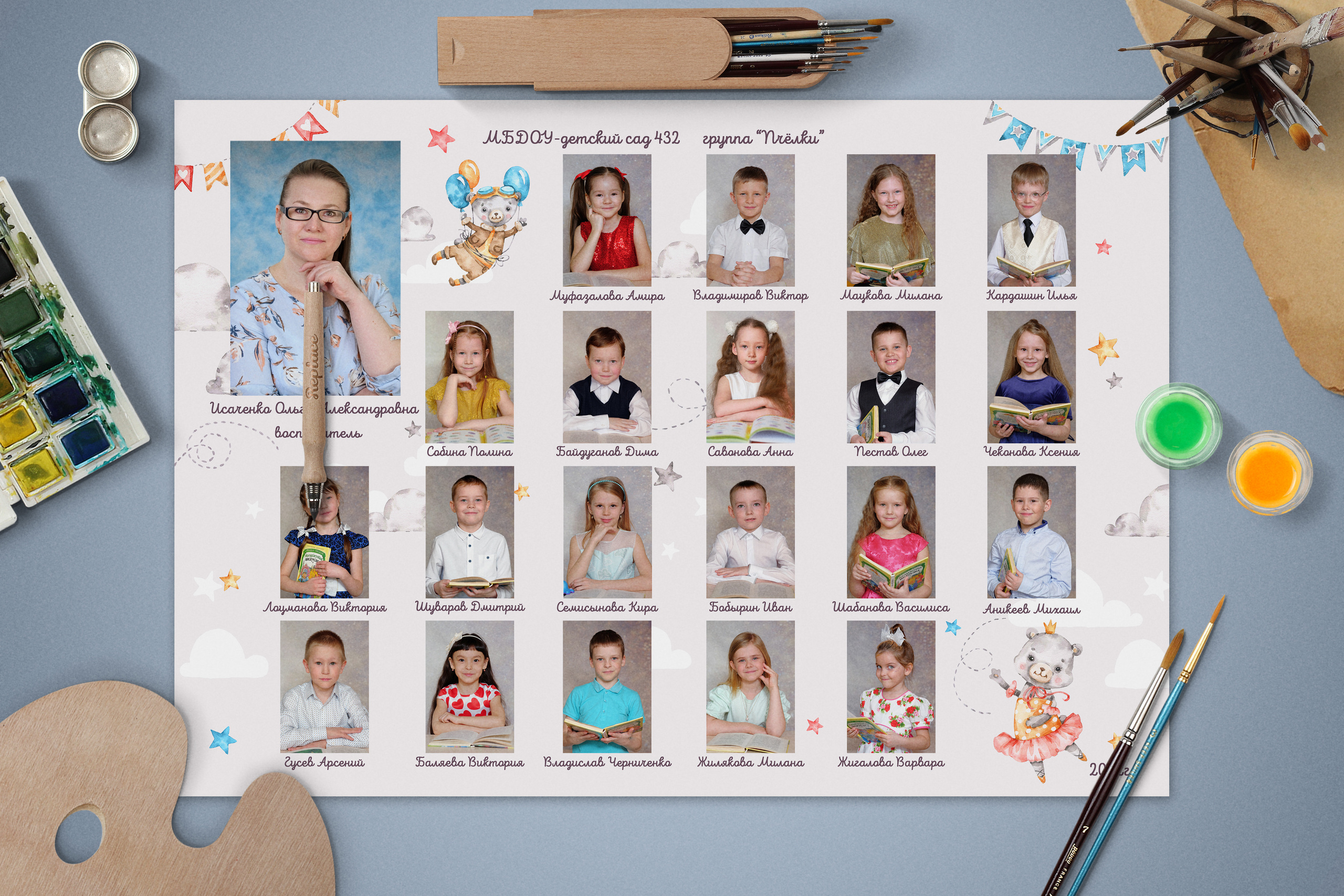 Общее фото. Выпускные альбомы с оживающими фото Екатеринбург