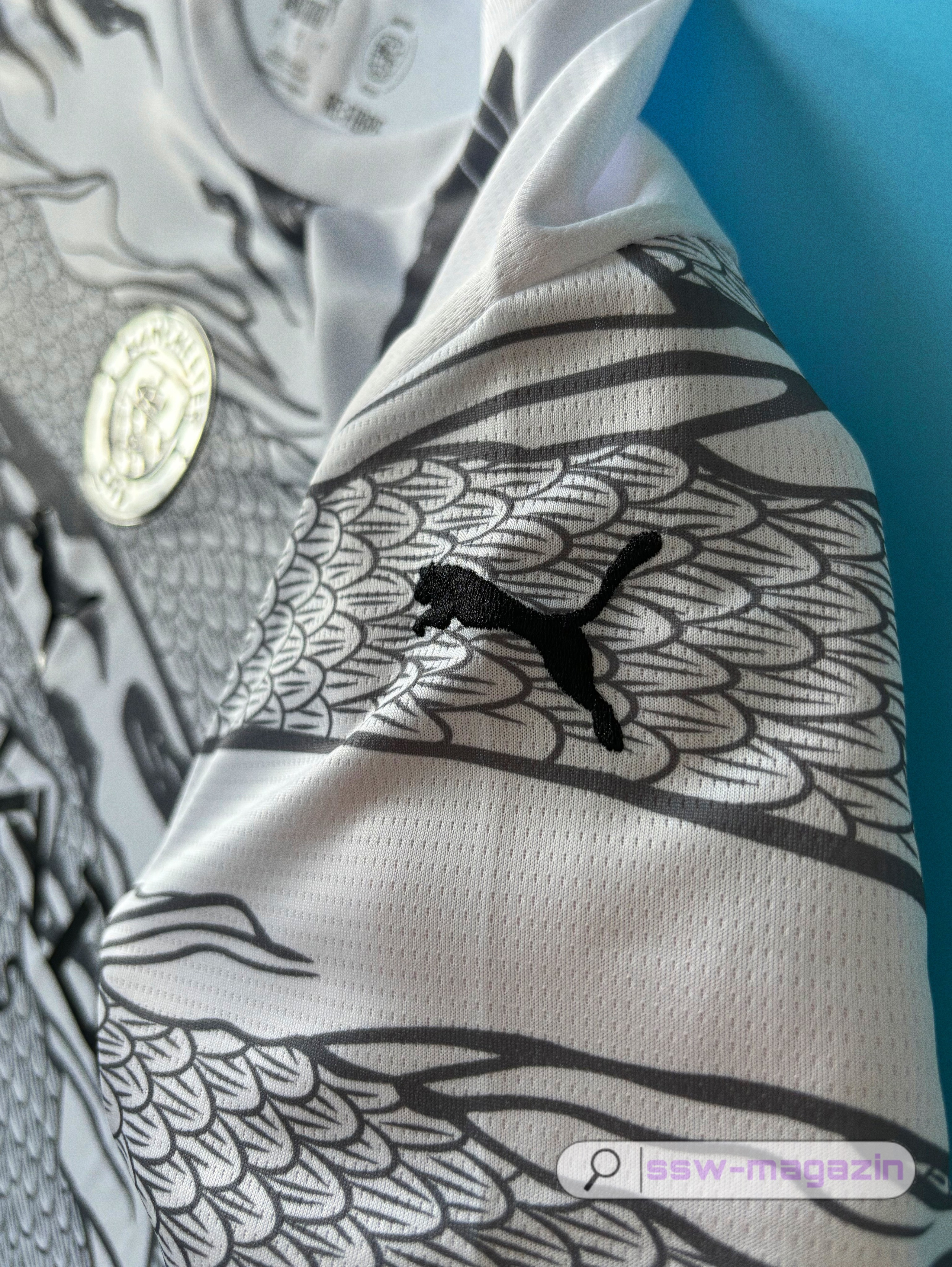 Джерси Manchester City дракон 2024 купить. Футбольный магазин — ssw_magazin