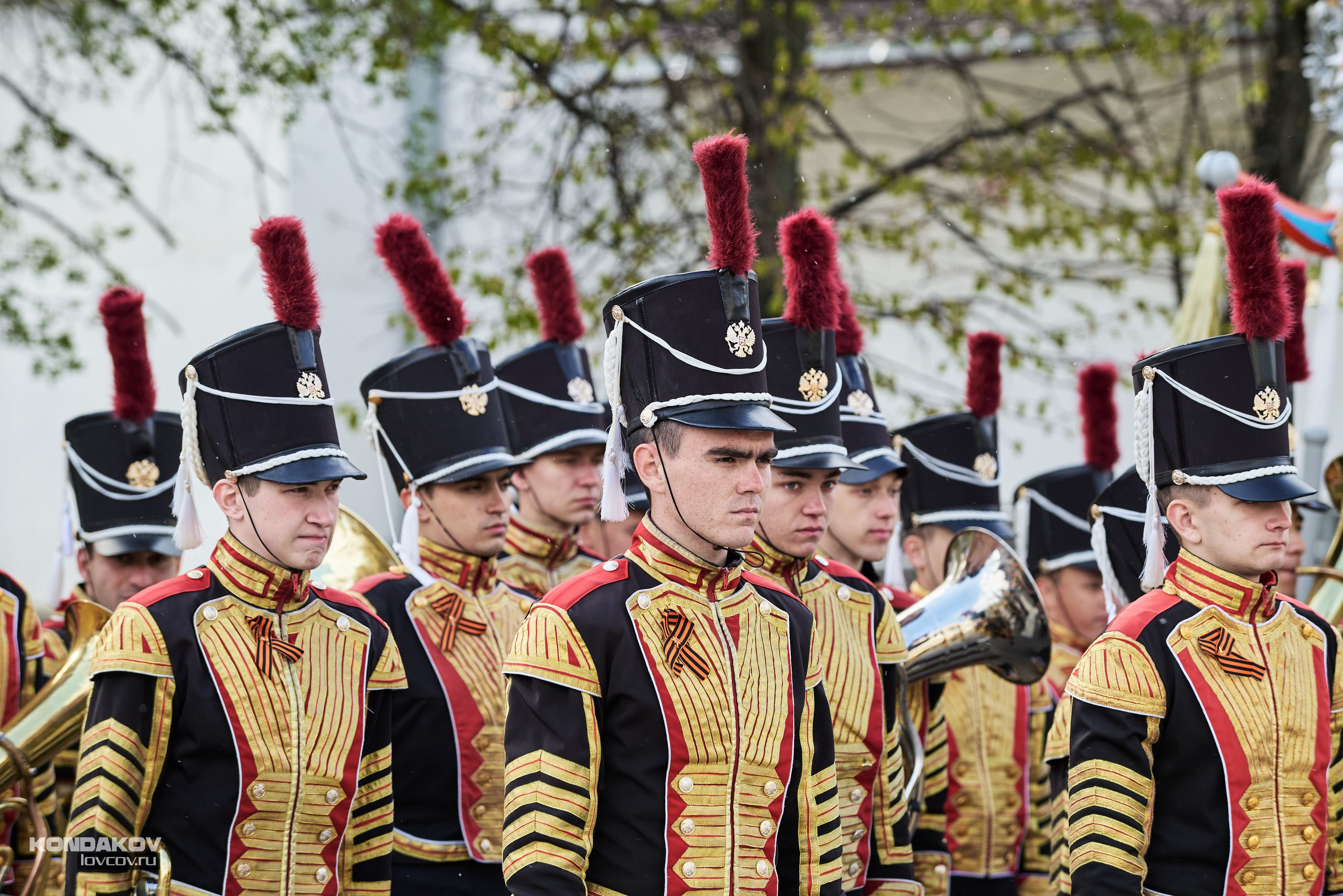 Парад в честь празднования День Победы 9 мая 2024 года в городе Иваново