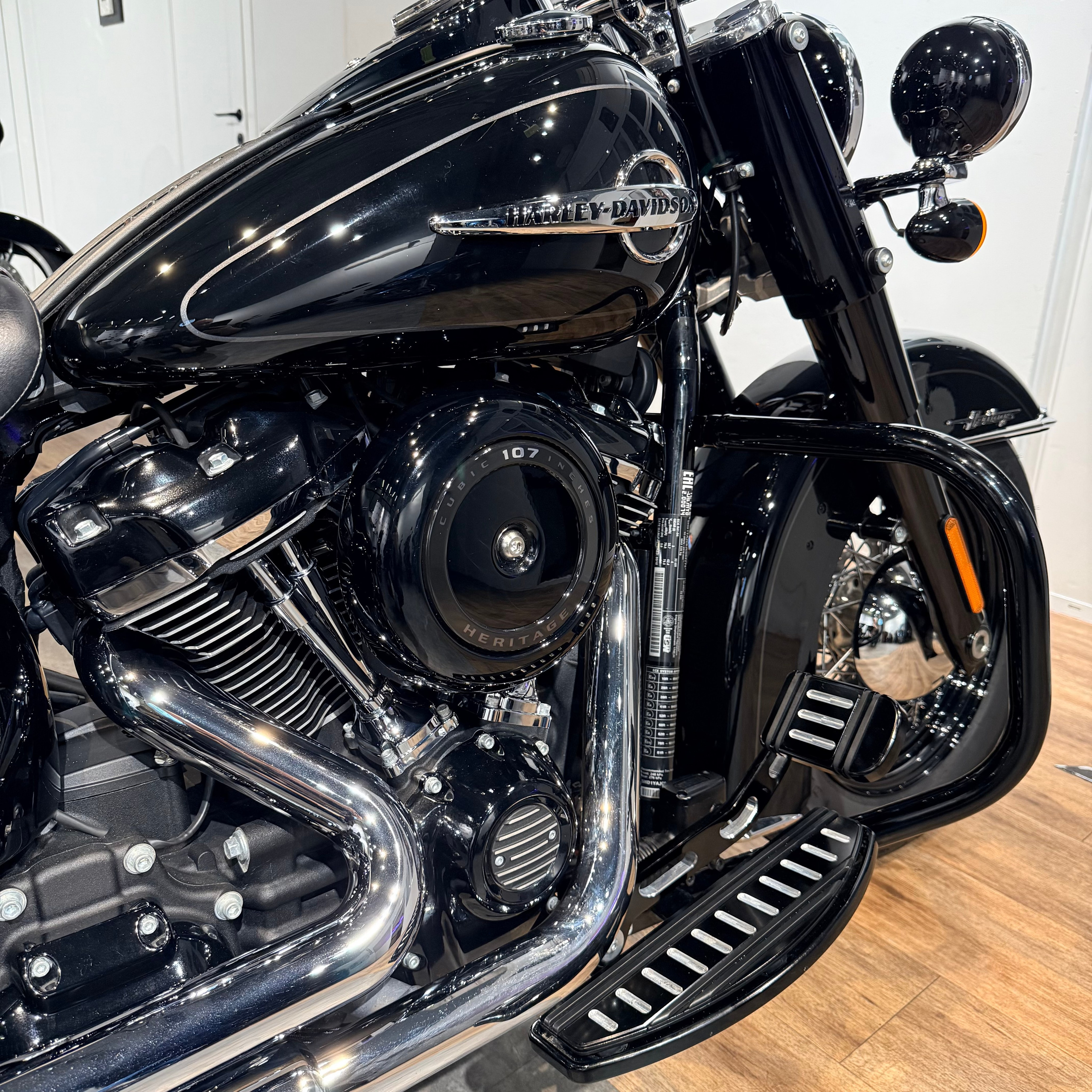 2018 Heritage 107 Black Bagger (VIN *5HD*4774). Hello Davidson, Москва. Только хорошие мотоциклы…