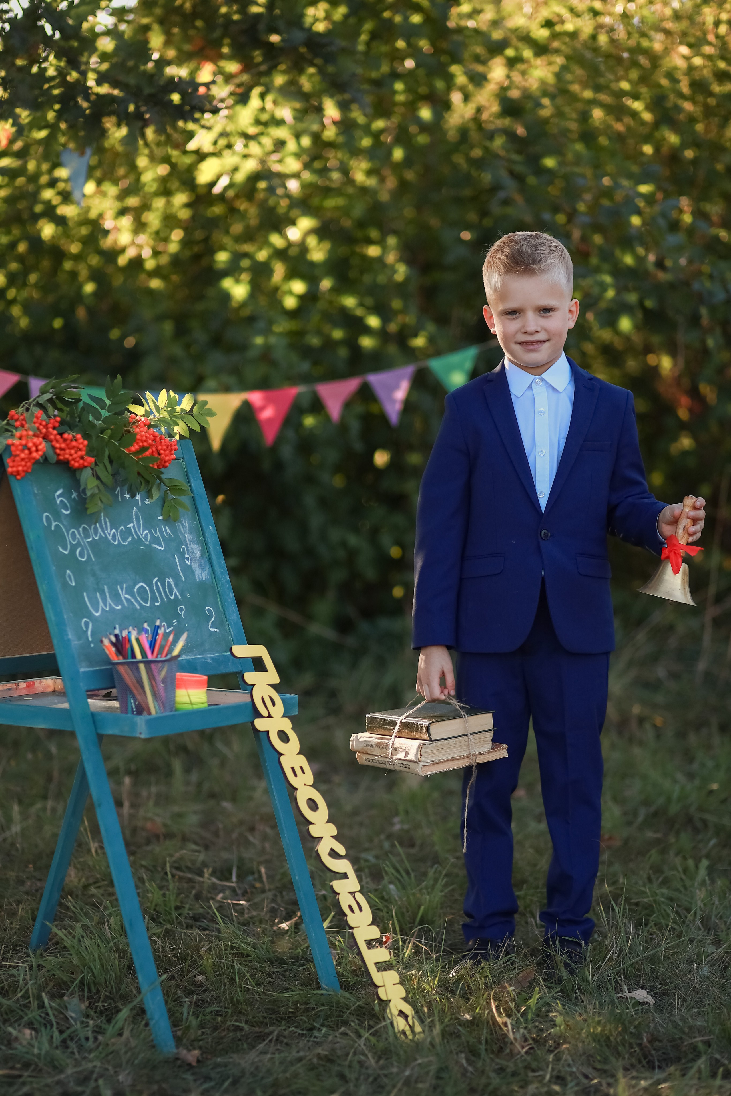 Школьная фотосессия в Петергофе