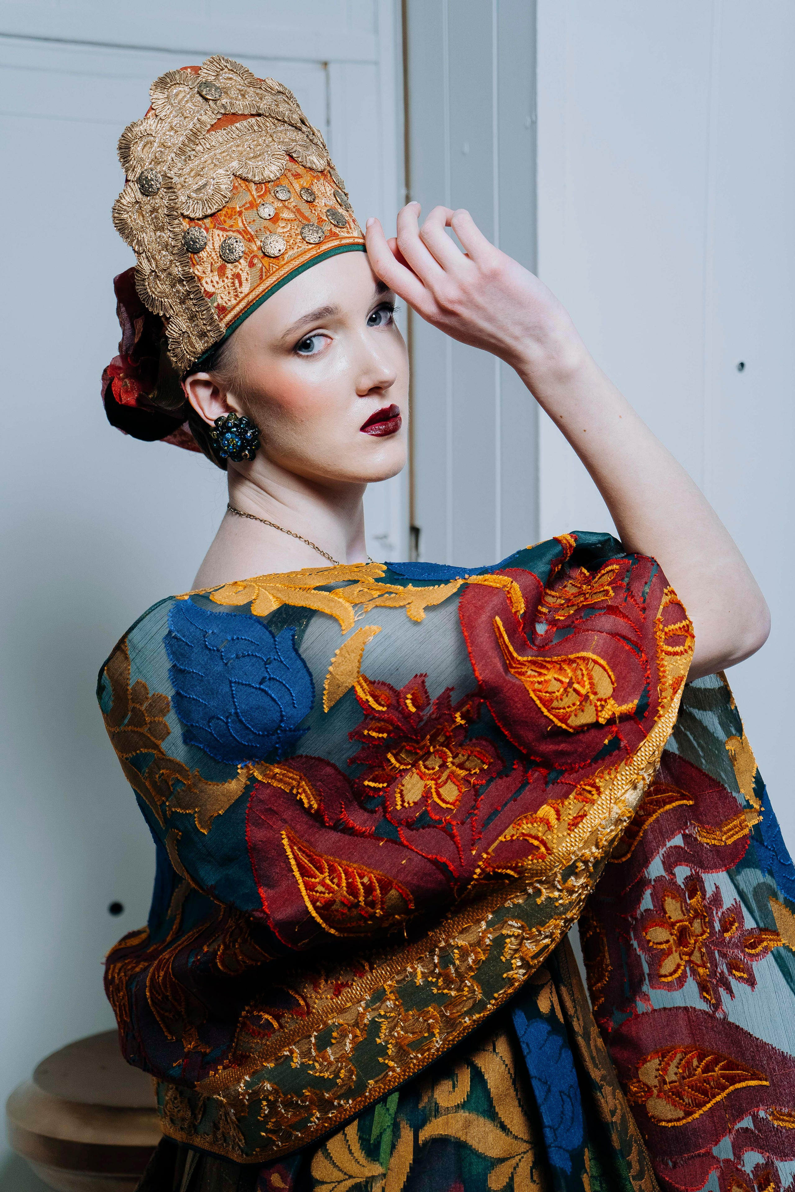 «Краски жизни» Московский Дом Моды Вячеслава Зайцева. Профессиональный портретный фотограф в Москве Владимир Глаголев