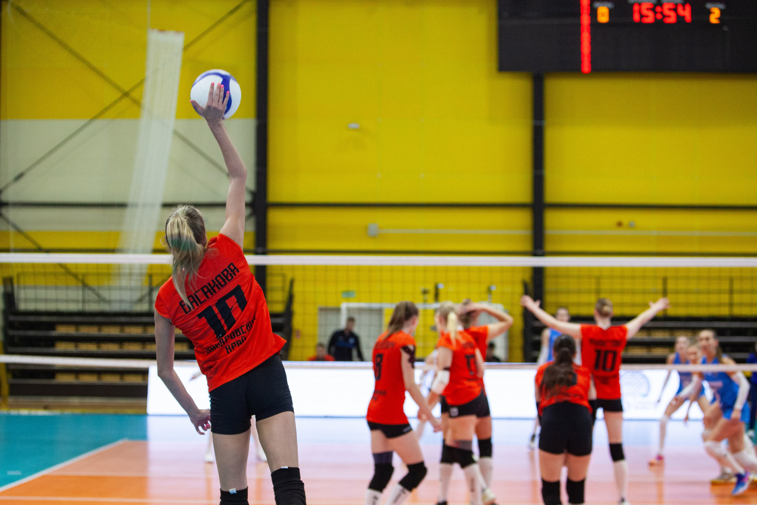 Один день из тура чемпионата России по волейболу. Кутузов Евгений Фотограф в Южно-Сахалинске