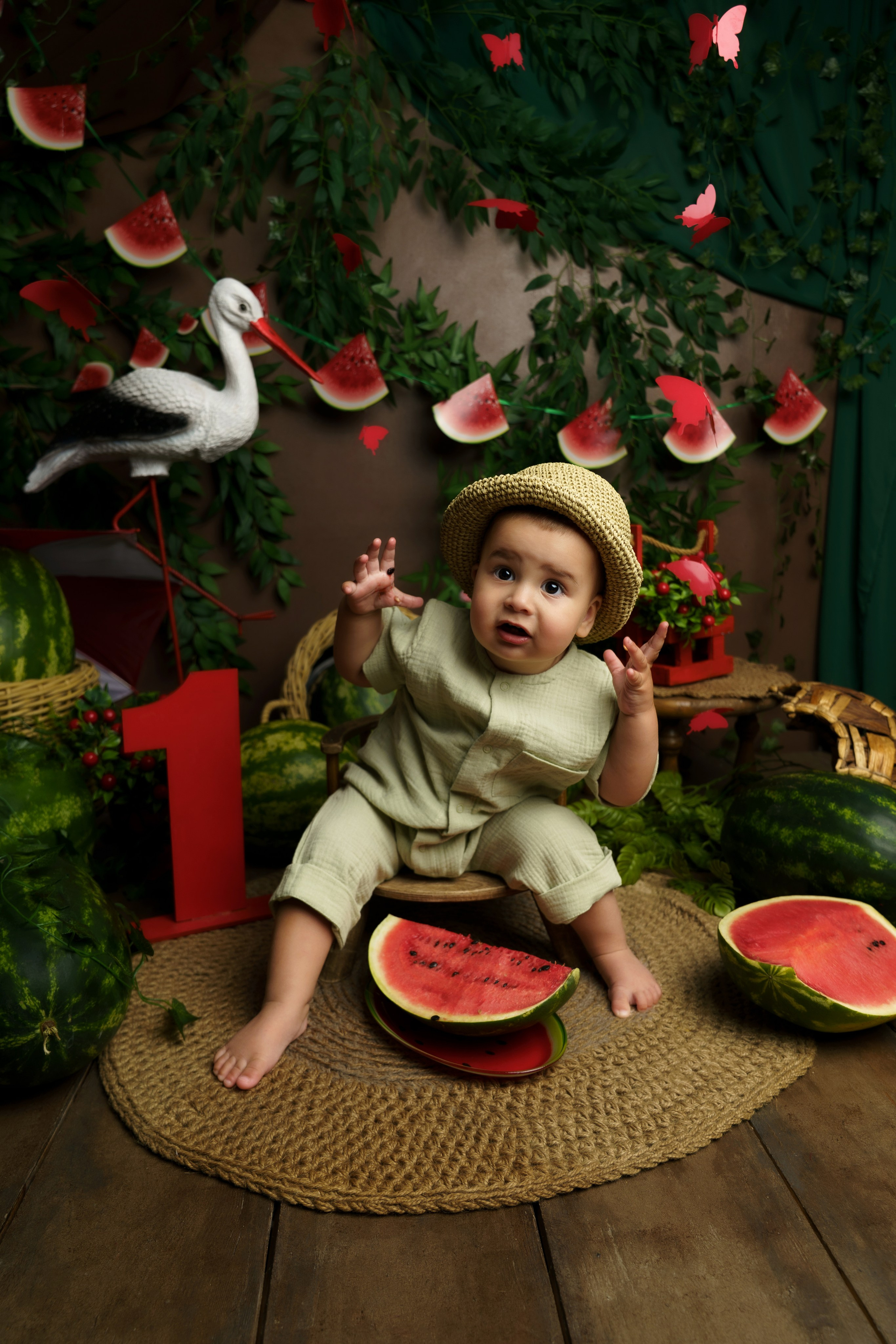 Фотосессия ГОДОВАСИЕ. Фотограф новорожденных, детей до года и беременных в Симферополе