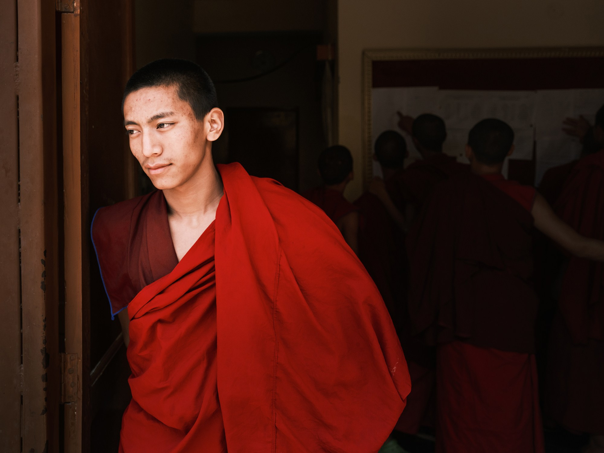Tibetans in India. Documentary and art photographer Alexey Terentyev