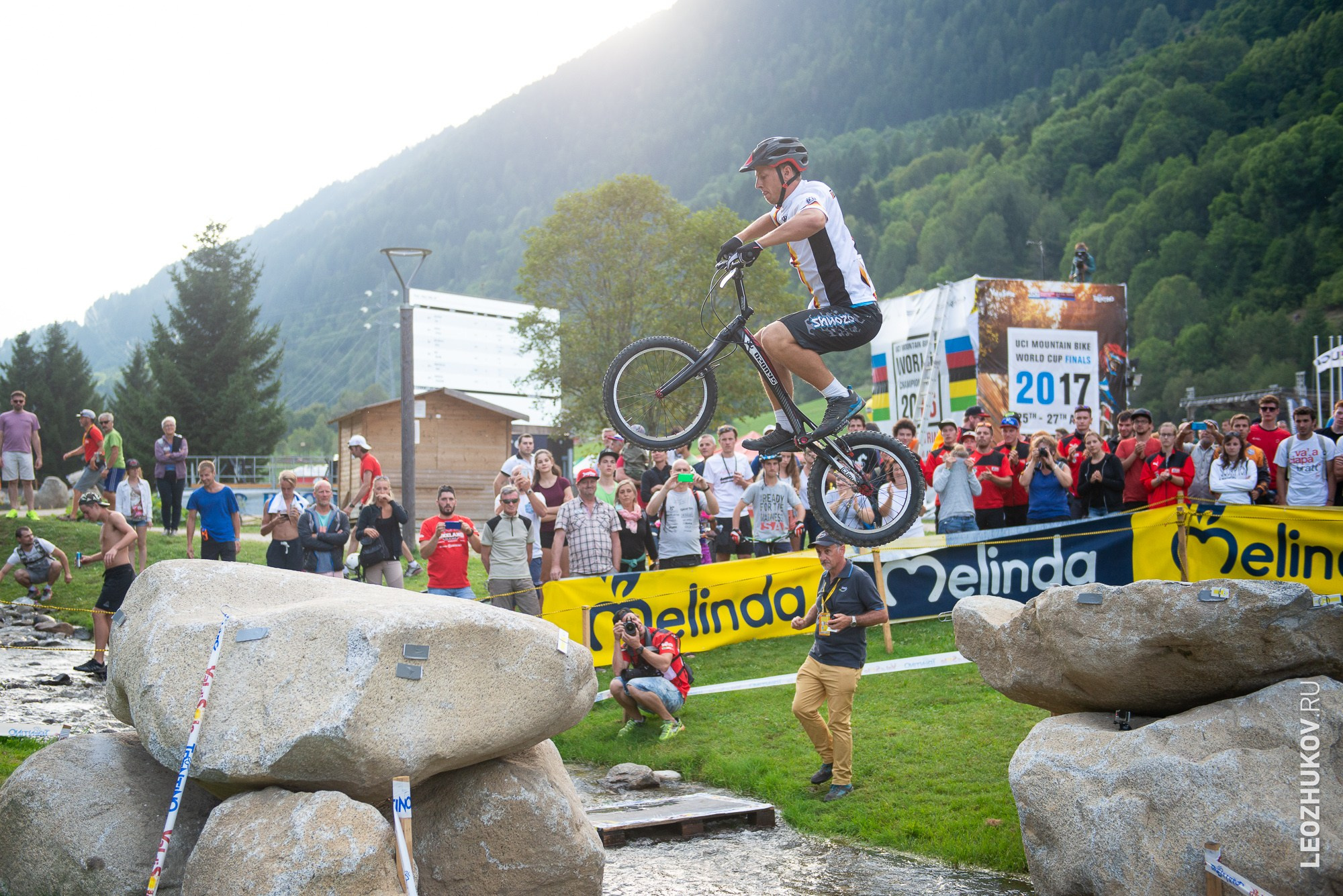 UCI Trials World Championships 2016 — finals. Sports photographer Leonid Zhukov