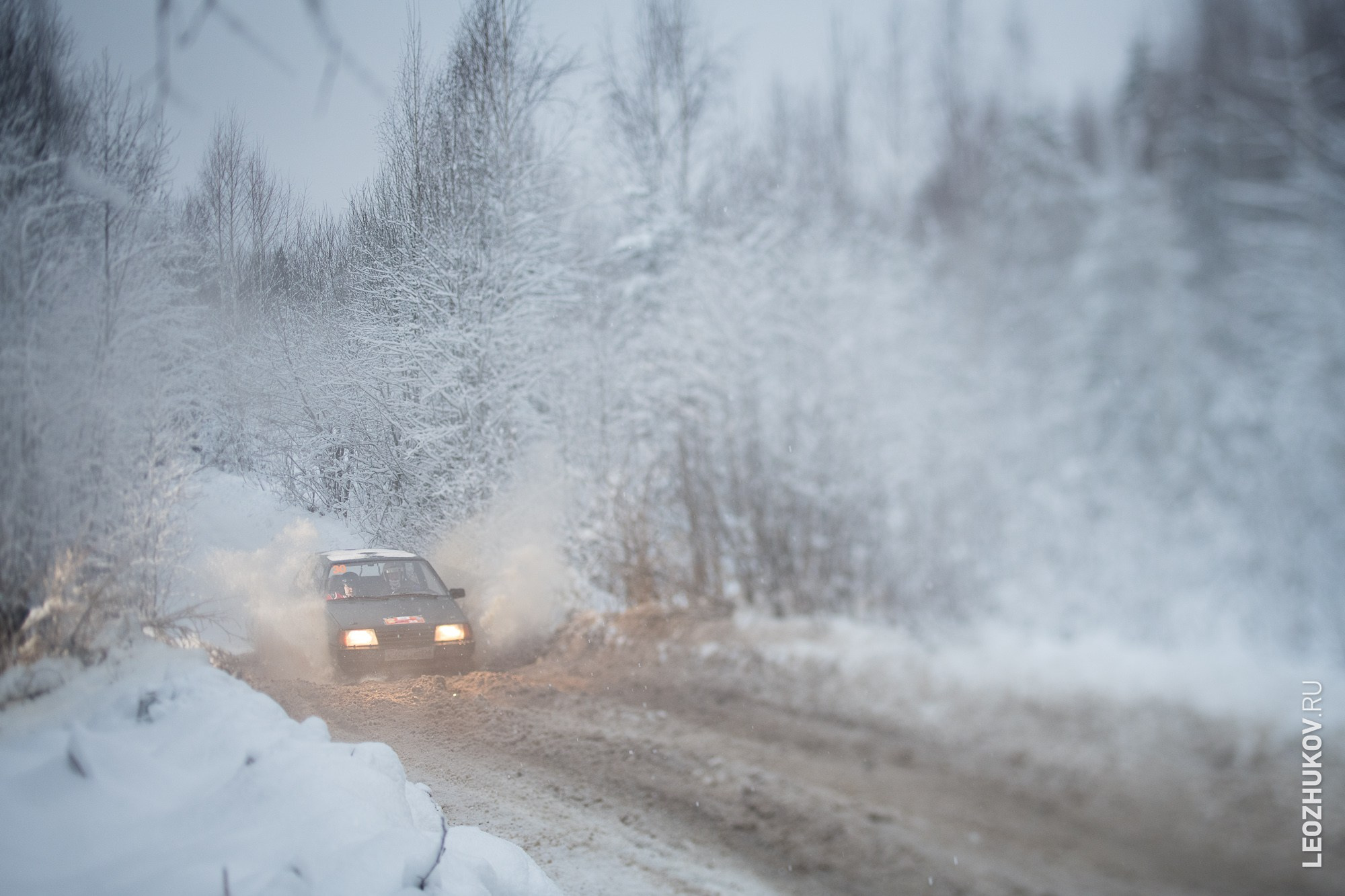 Rally Vyborg 2024. Sports photographer Leonid Zhukov