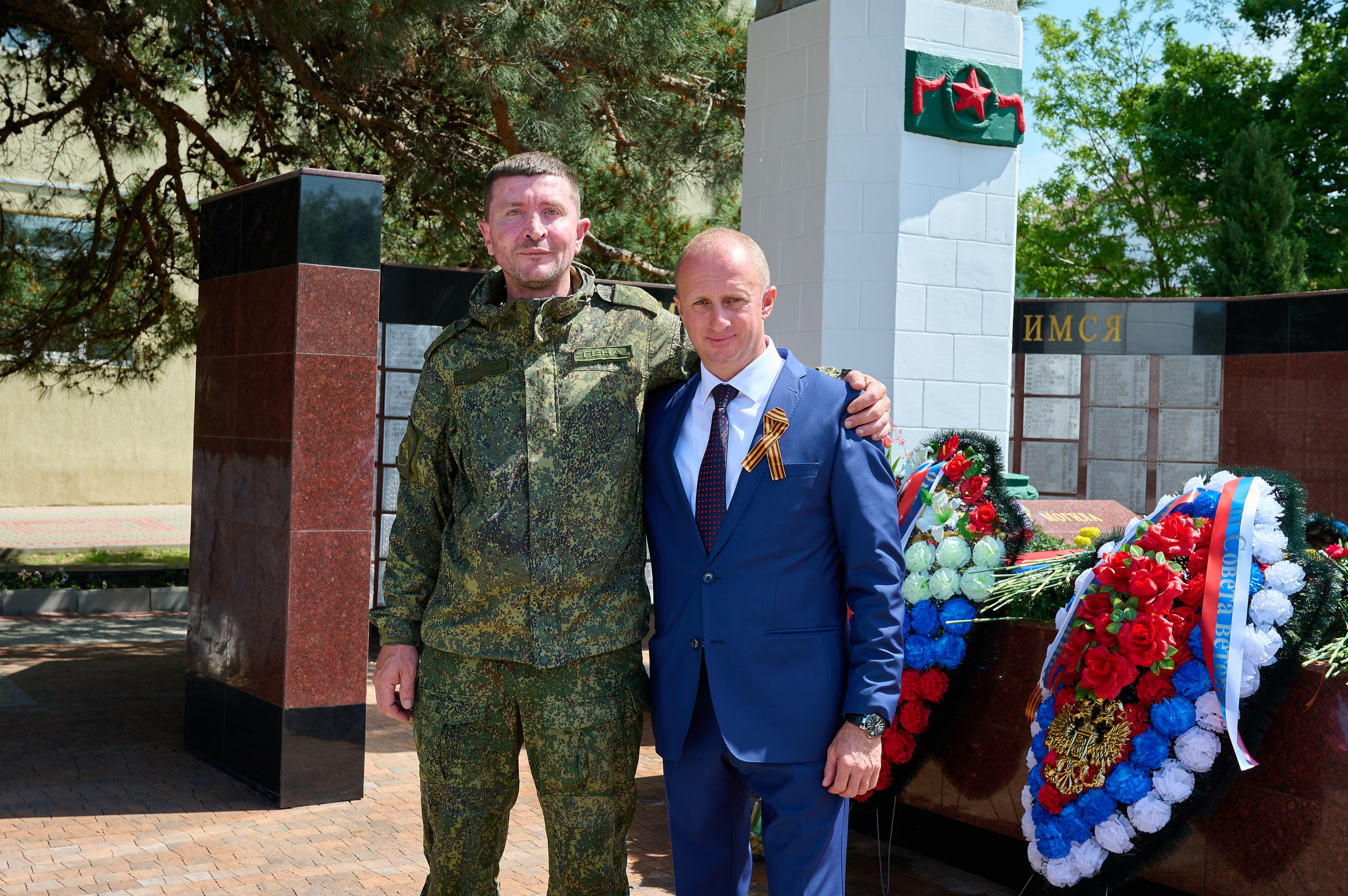 Митинг 9 мая. Кабардинка. Жизнь курорта Кабардинка в фотографиях