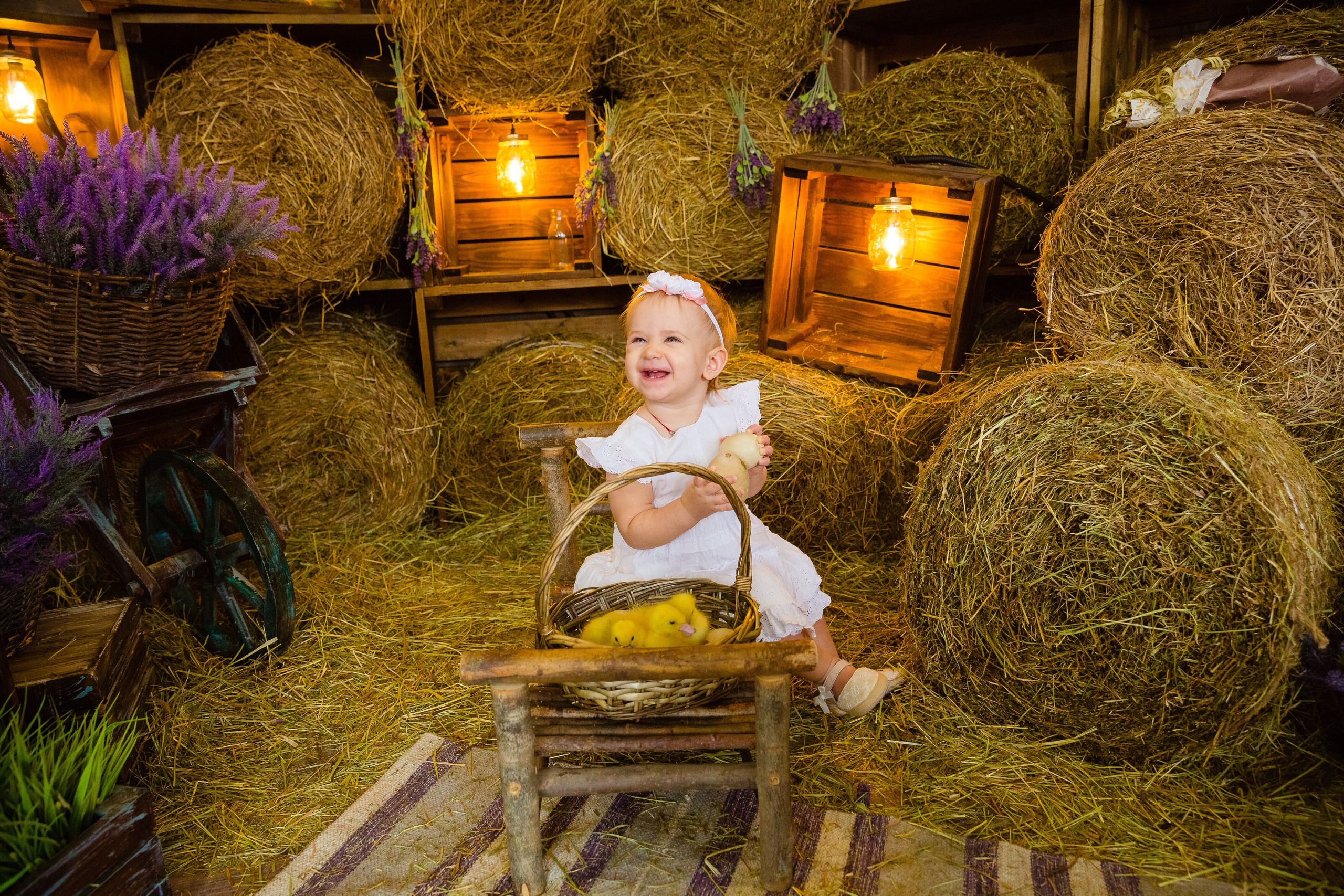 Фотосессия малышей до года