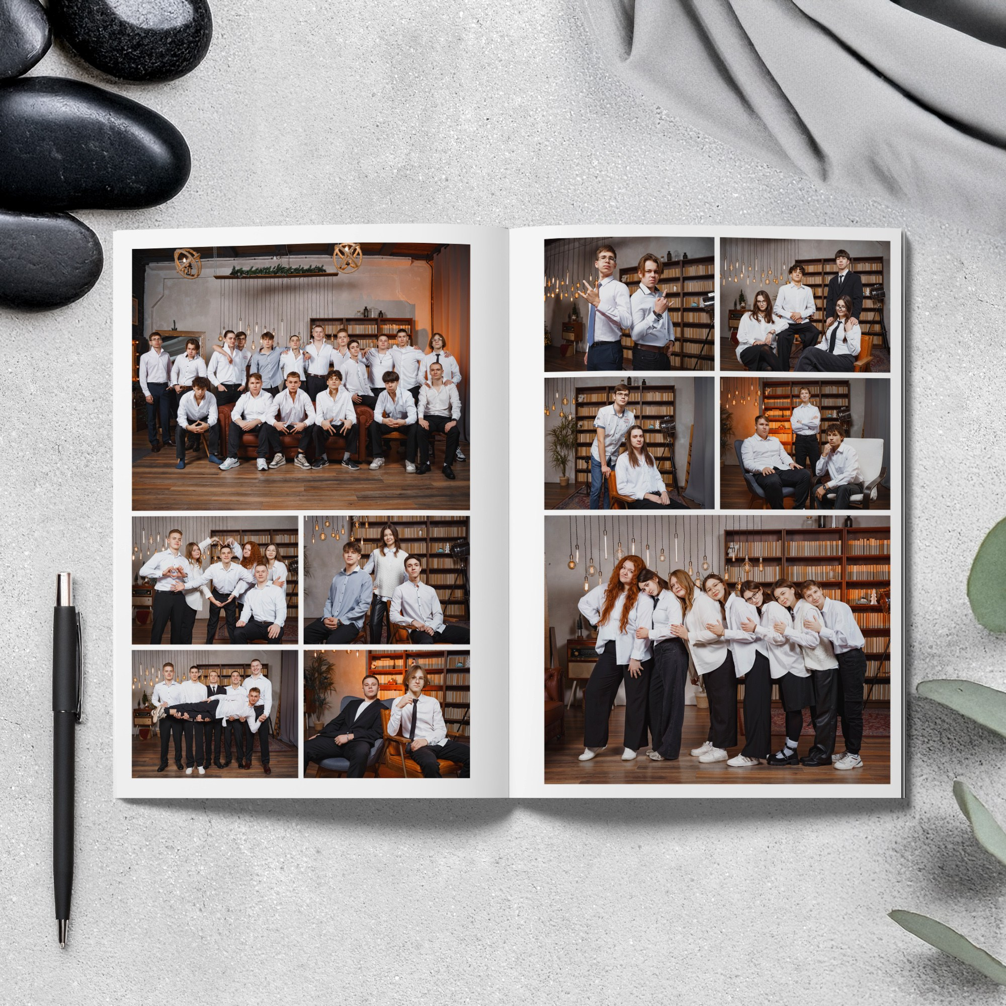 Выпускной альбом ВСЁ ВКЛЮЧЕНО. GRAPHITE BOOK