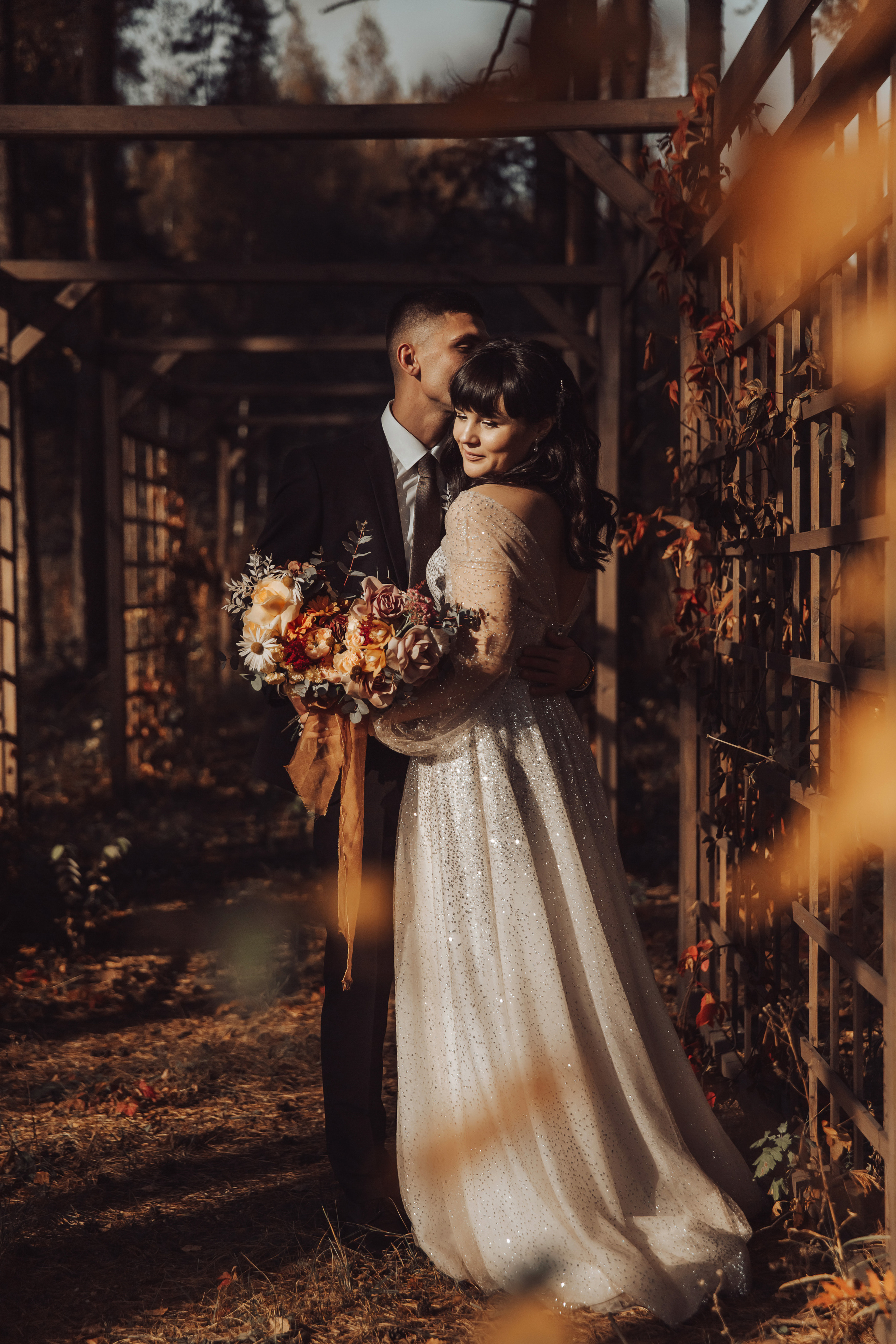 осенняя свадьба