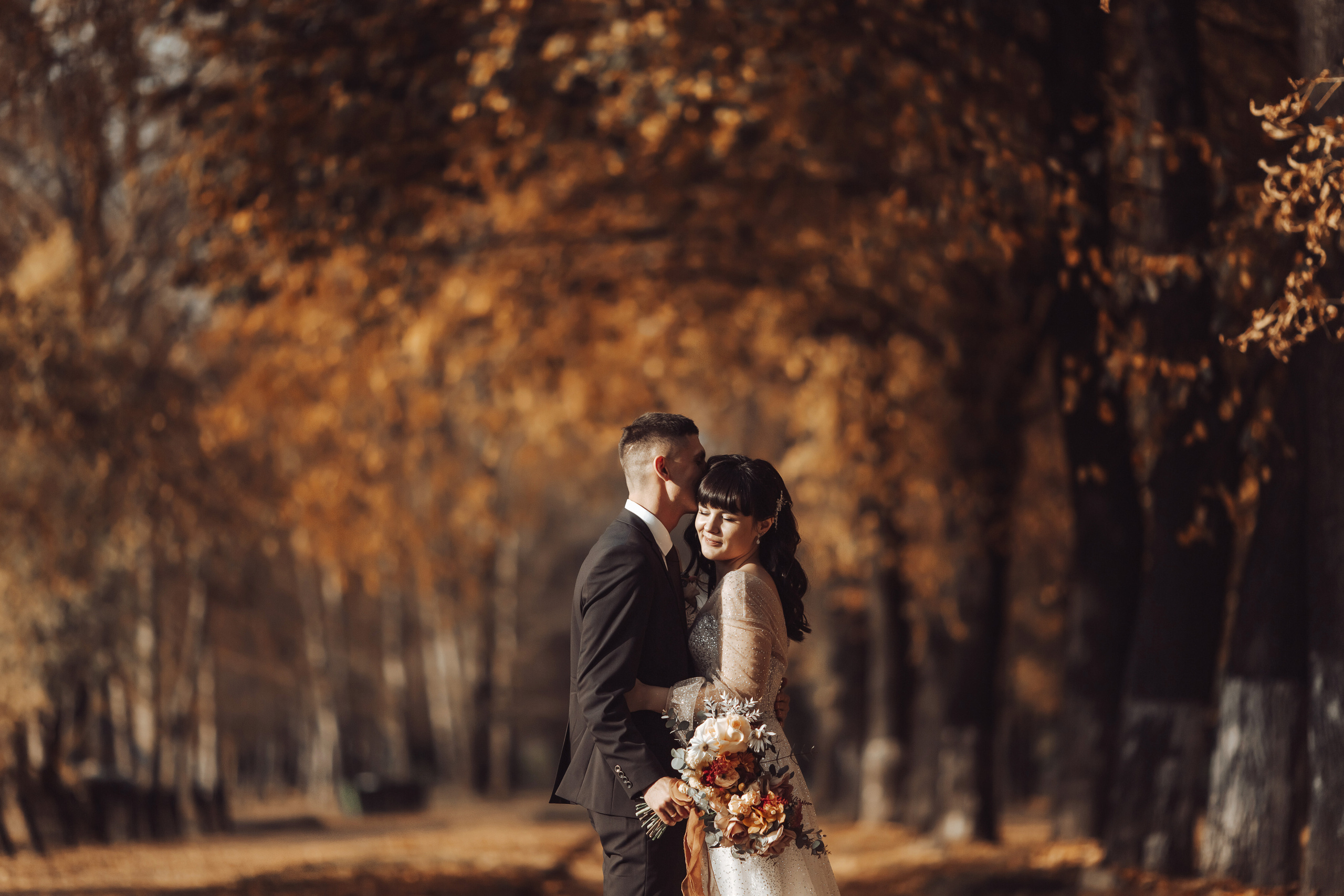 свадьба осенью