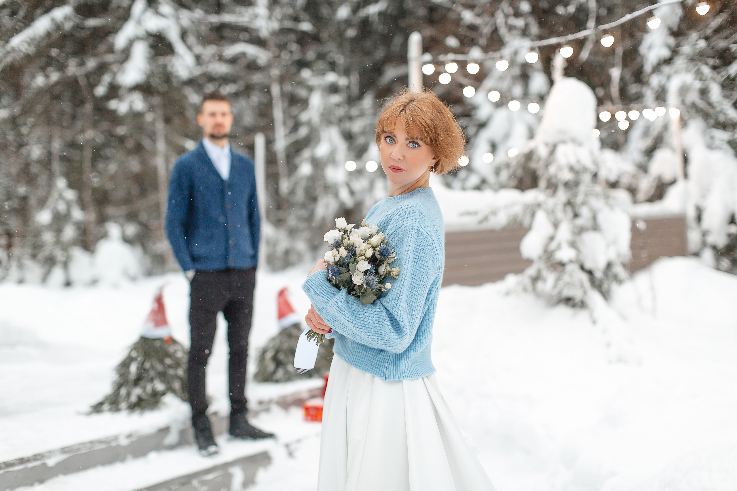 Зимняя свадьба. Свадебный фотограф Ярославль Ирина Волоцкая