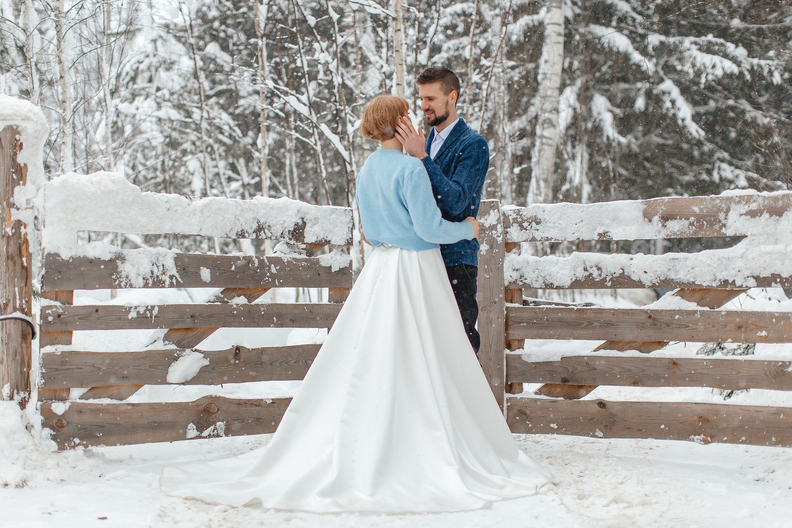 Зимняя свадьба. Свадебный фотограф Ярославль Ирина Волоцкая