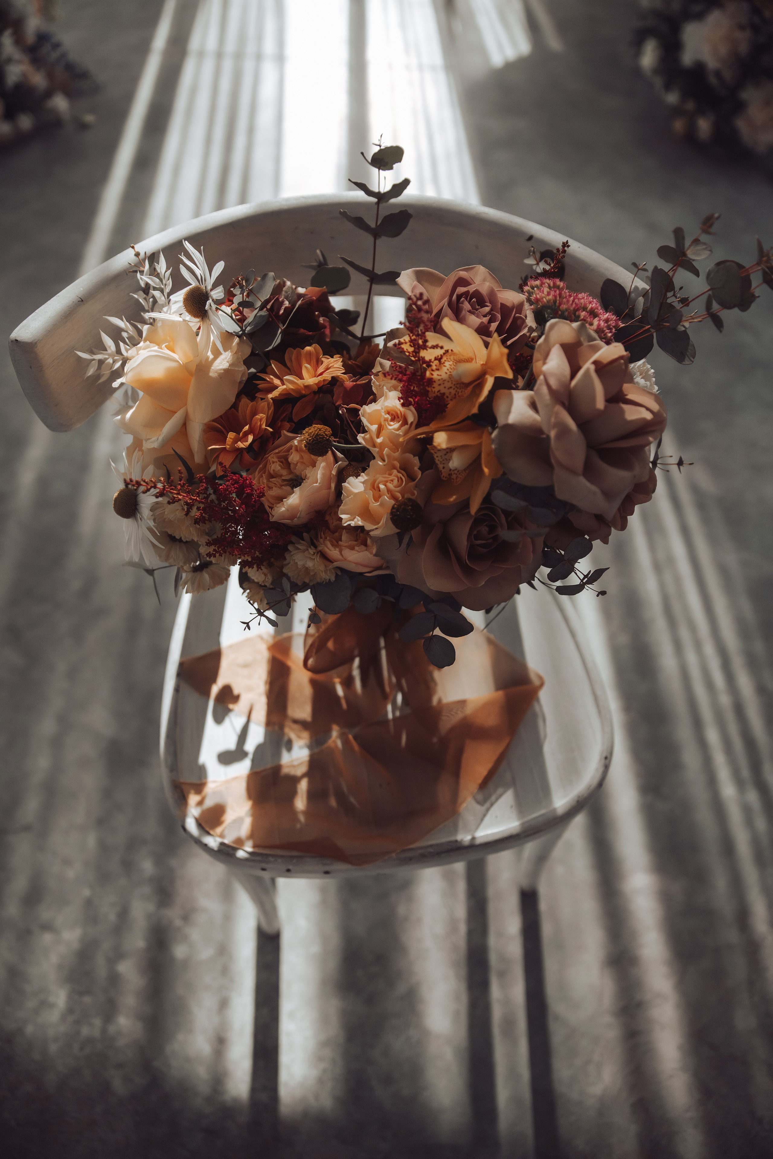 осенний букет невесты