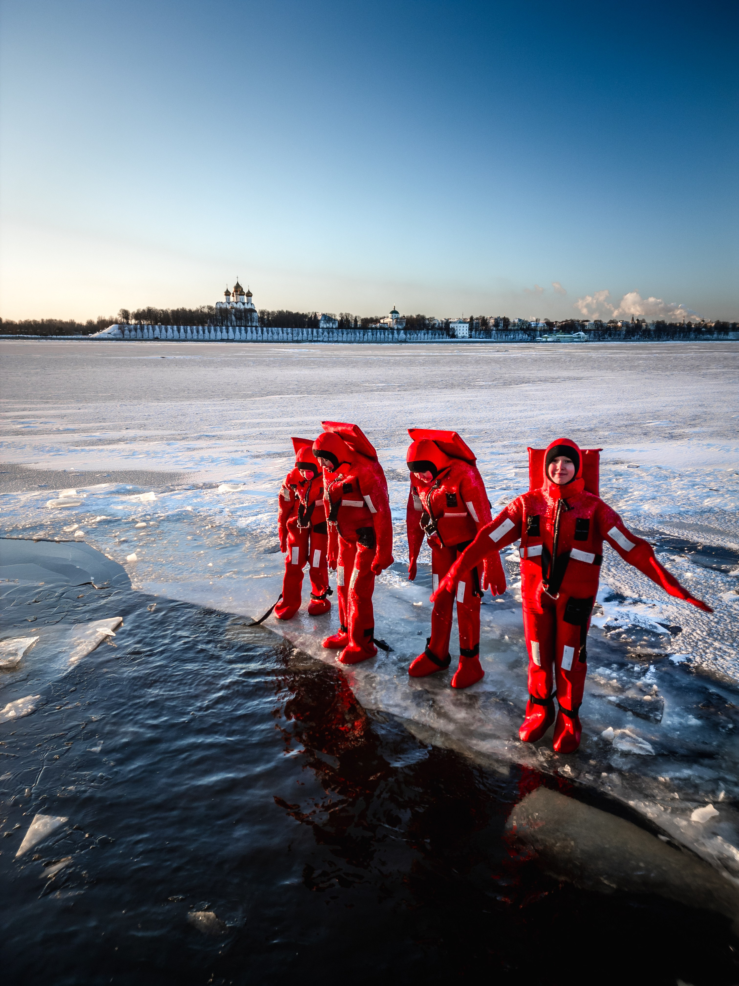 Айсфлоатинг #7. DRONBERRY — Аэросъемка Ярославль