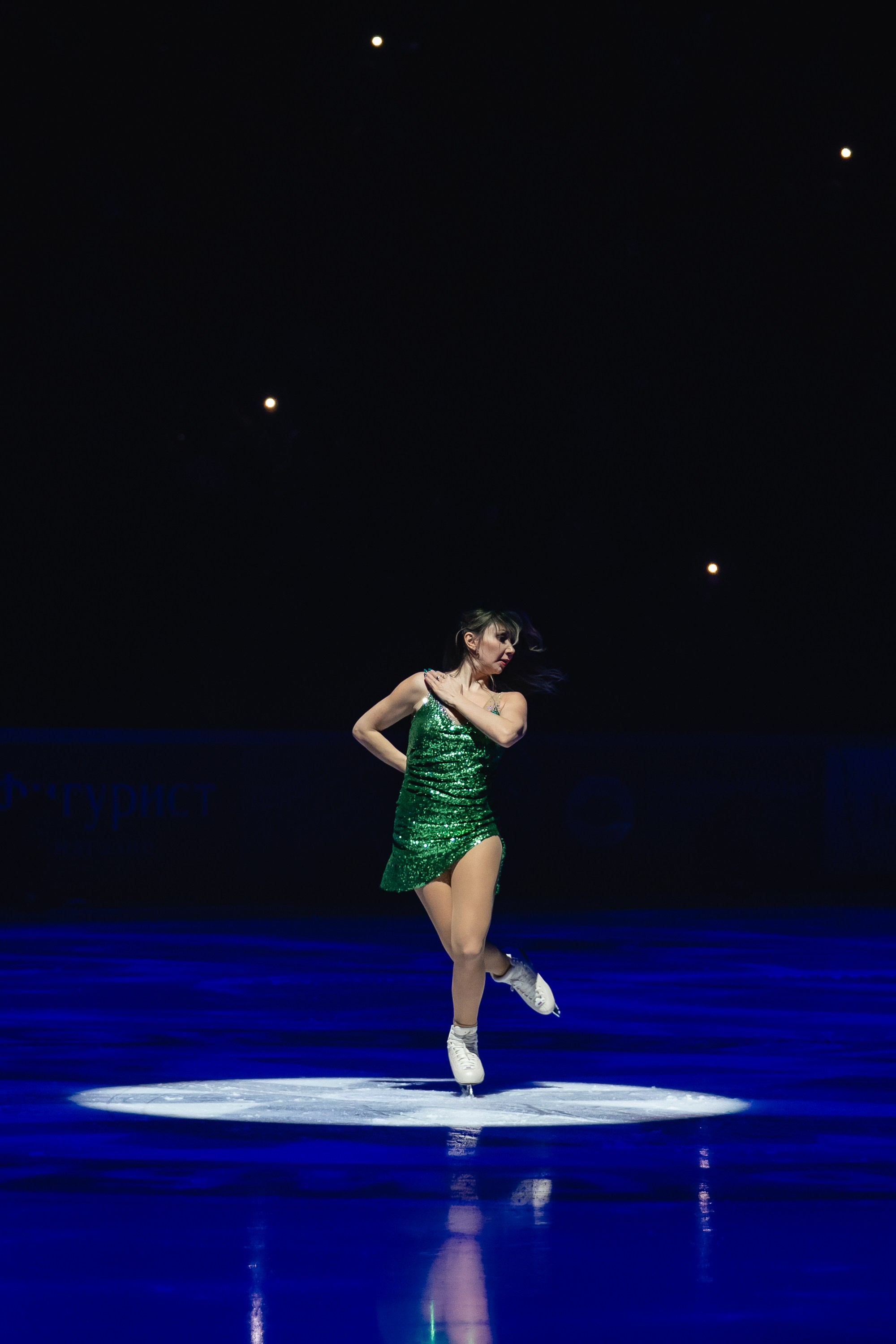 Шоу «Чемпионы на льду» в Новосибирске. Воробьева Ксения — Спортивный и танцевальный фотограф Новосибирск