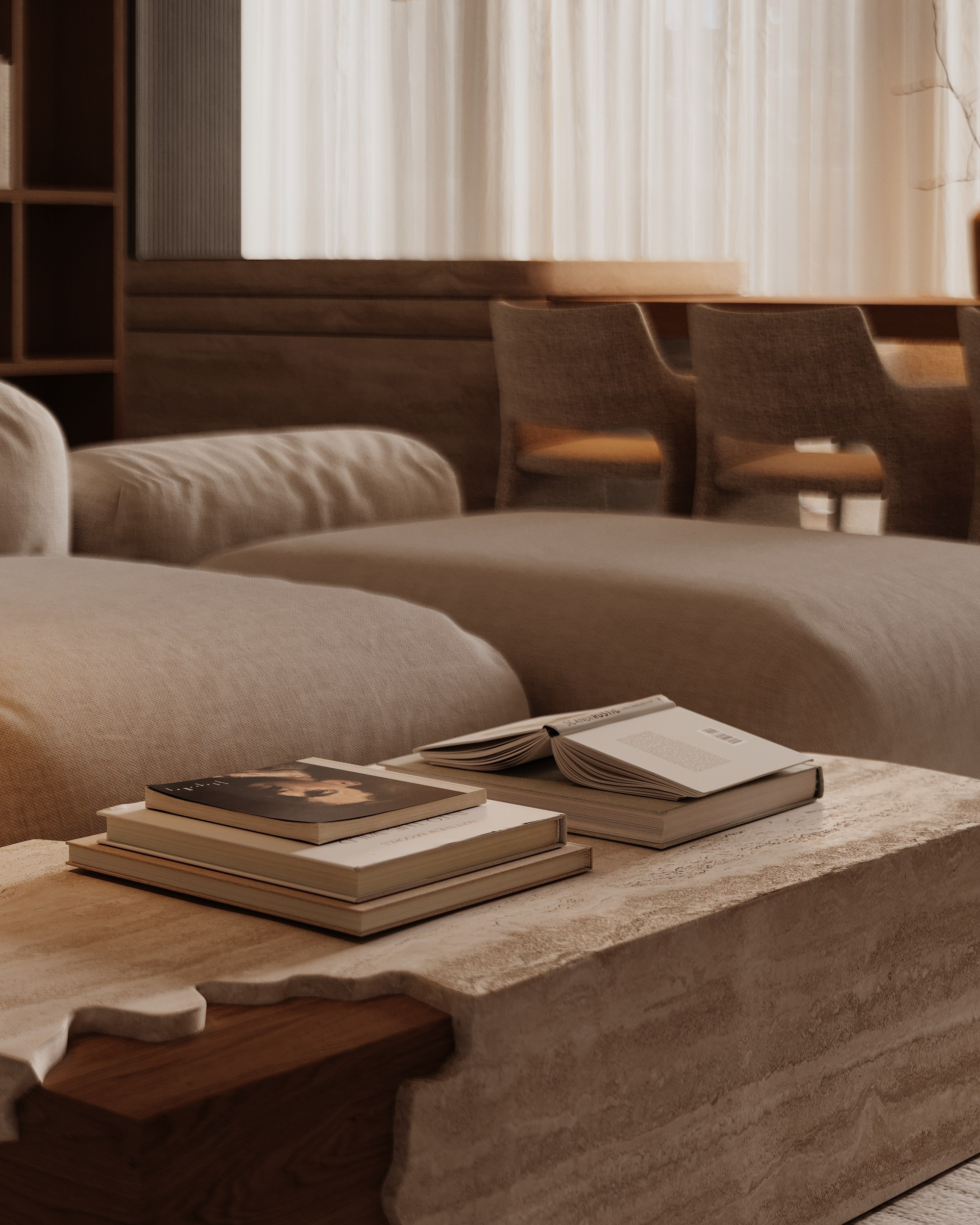 GARDEN QUARTERS. Interior 3D visualizer Liya Iskevich