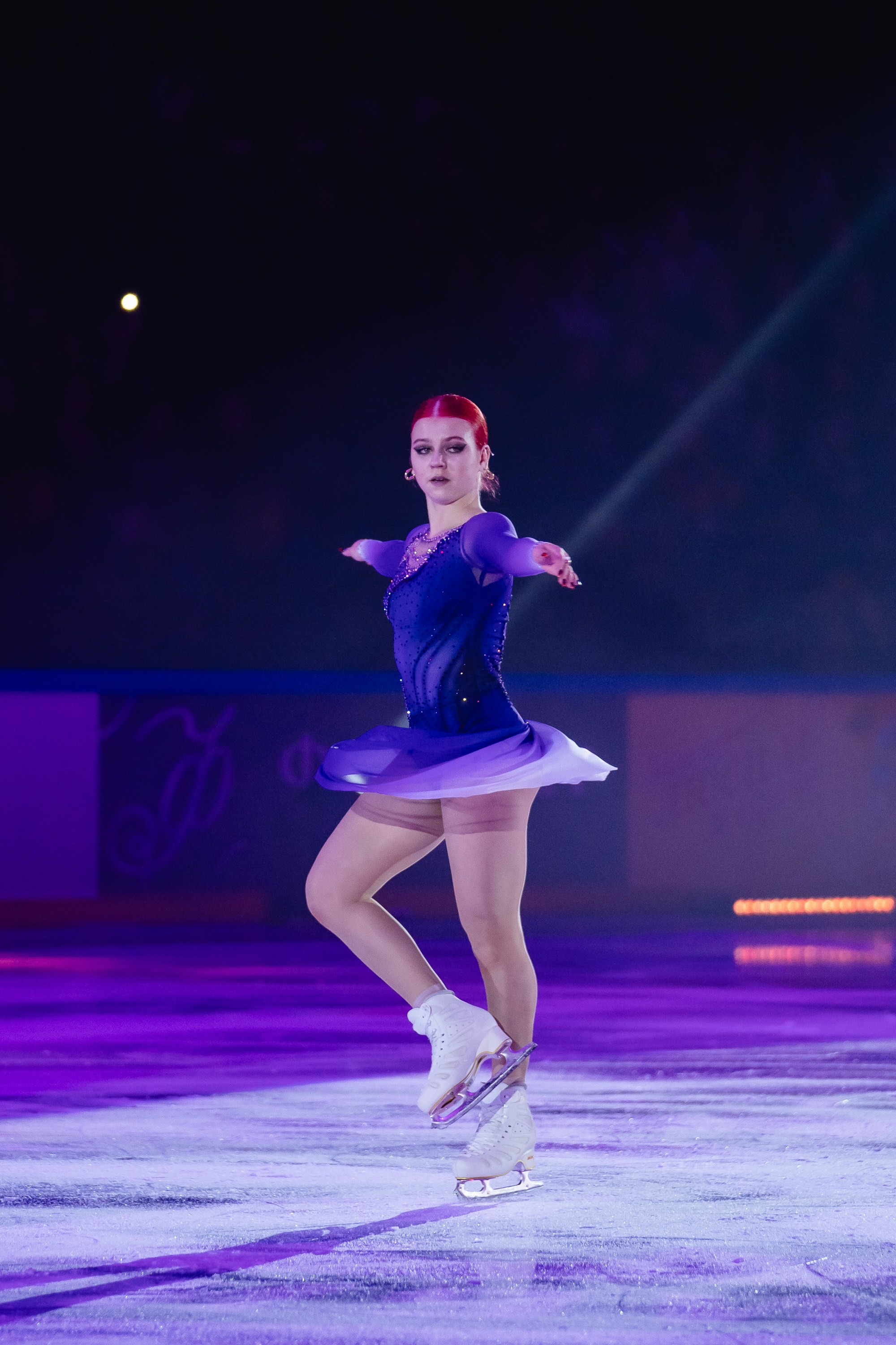 Шоу «Чемпионы на льду» в Новосибирске. Воробьева Ксения — Спортивный и танцевальный фотограф Новосибирск