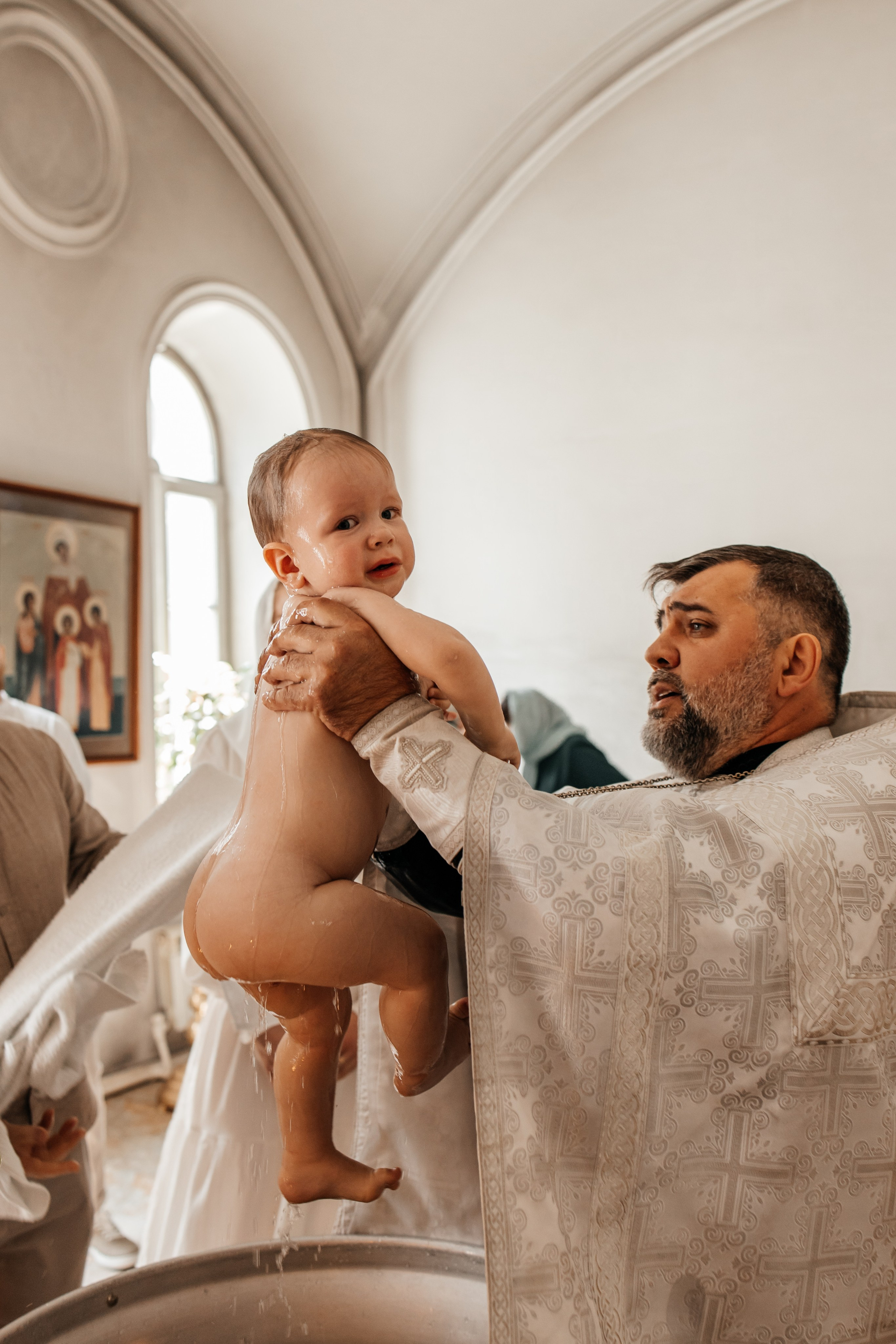 Таинство крещения. Семейный и женский фотограф в Москве Елизавета Волкова