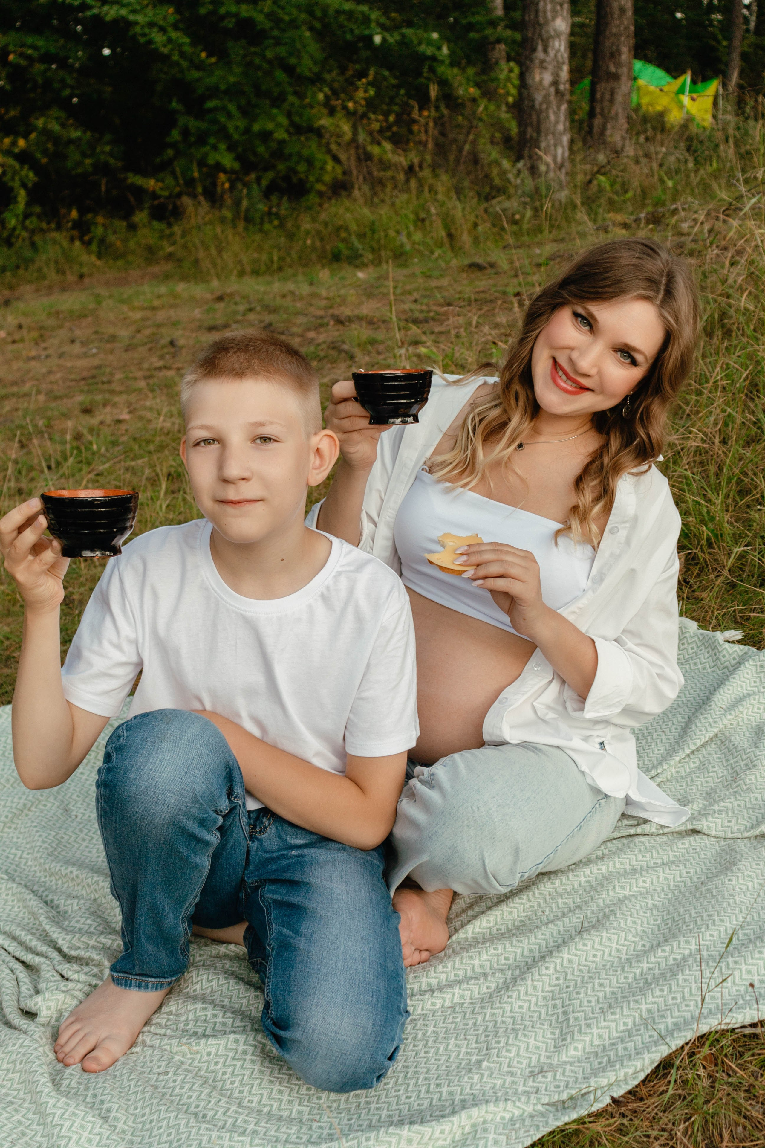 Семейная фотосессия для Артёма, Тёмы и Марина+1. Фотограф Александра Коновалова