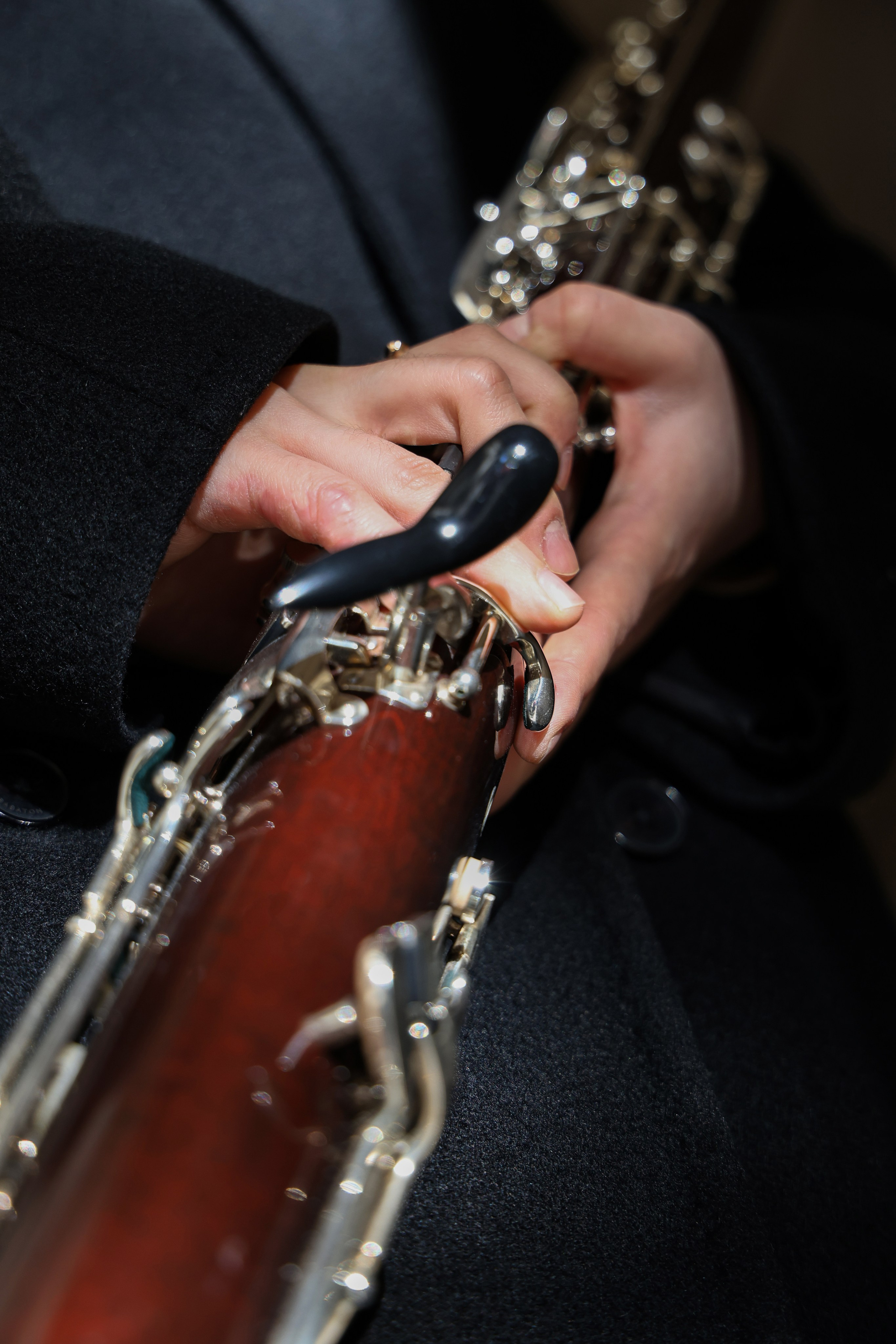 Resonance of the bassoon voice. Portrait photographer based in Toronto — Blinova Mariia