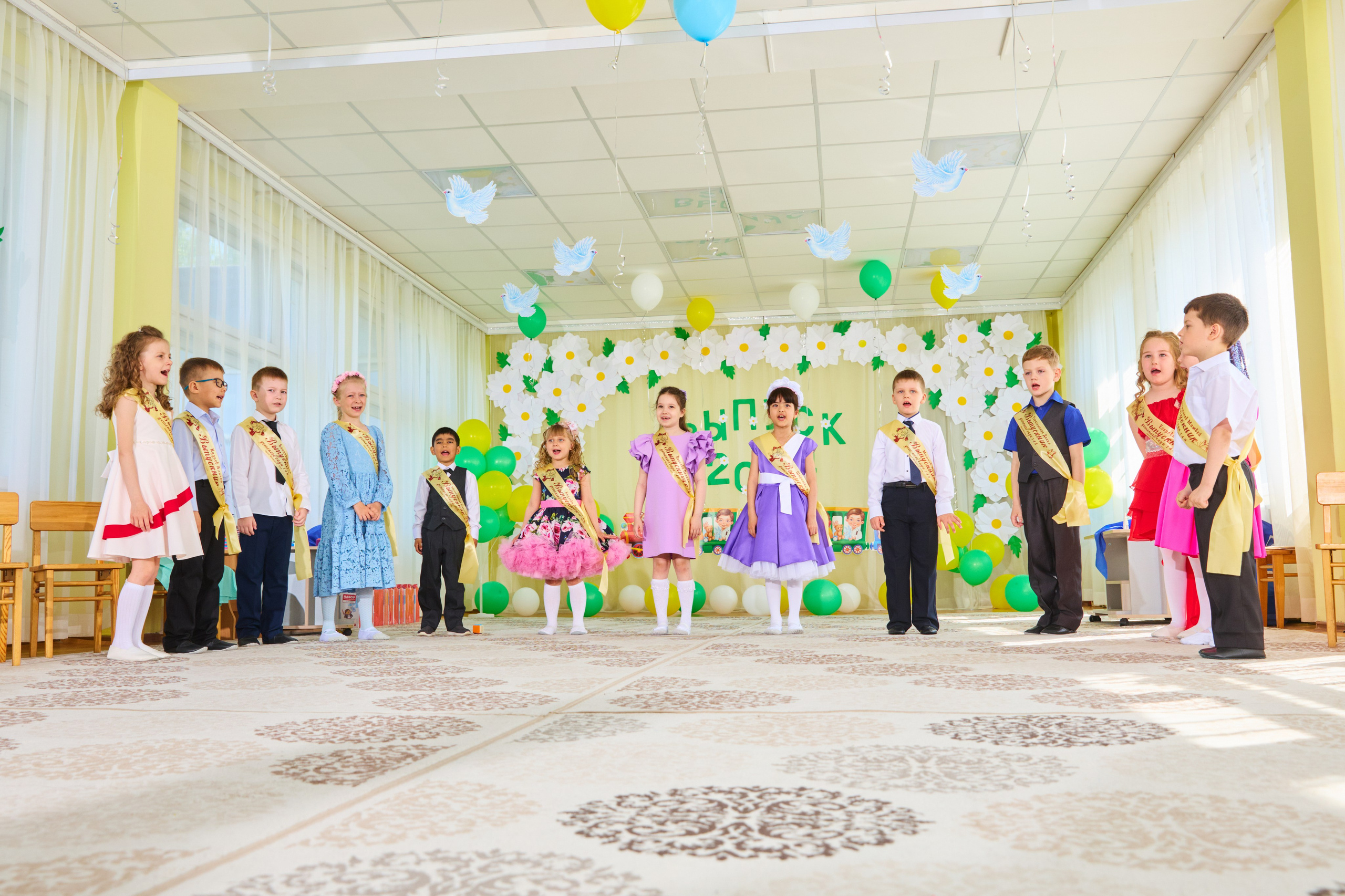 Фотосъемка выпускного в детсаду. 2024