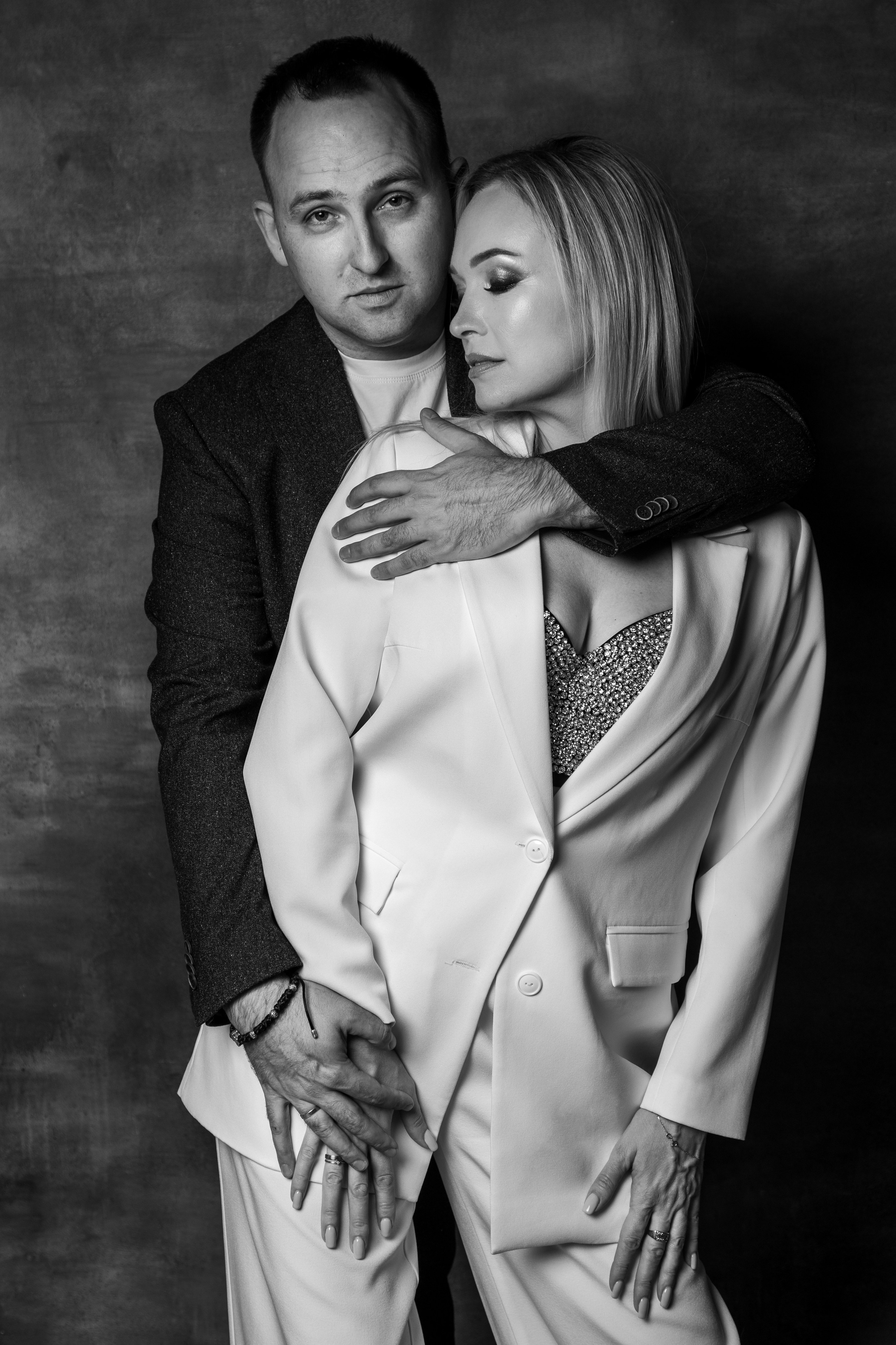 Парная фотосессия в студии. Фотосессия Love Story.