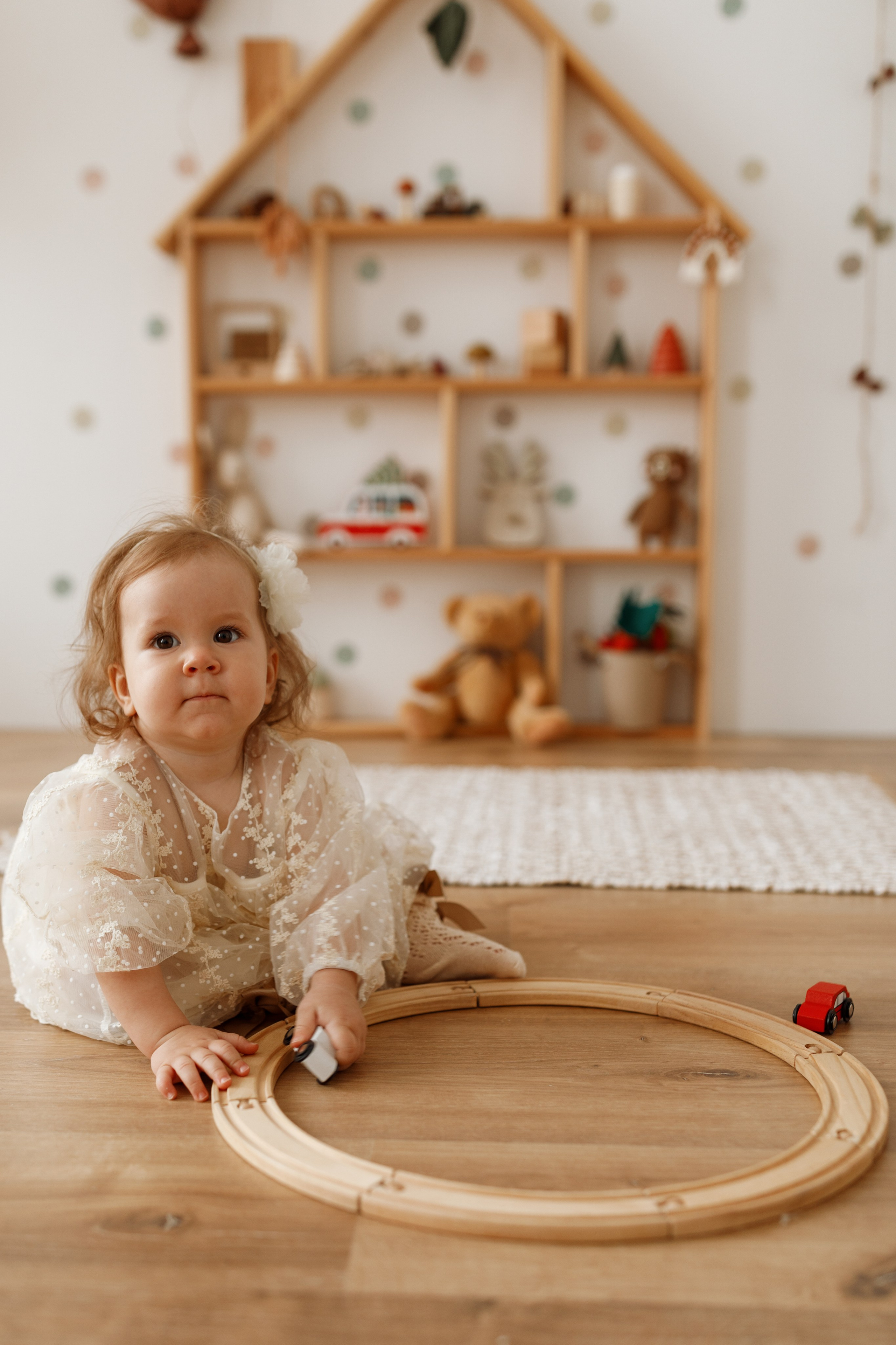 Викуле 1 год и ее первая ванна с колечками. Фотограф на годик Хабаровск Детский и семейный фотограф в Хабаровске Юлия Матвиенко