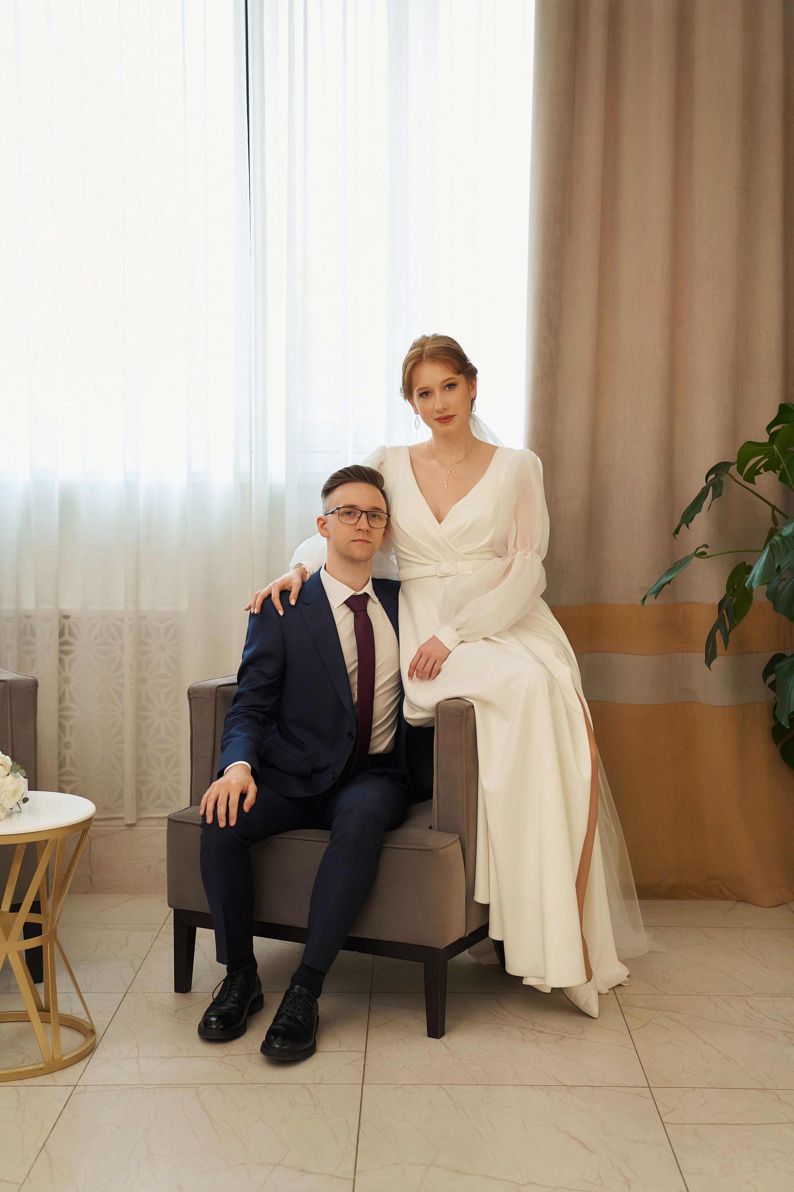 Свадебная Фотосессия в Савёловском ЗАГС и парке Речного Вокзала Москвы