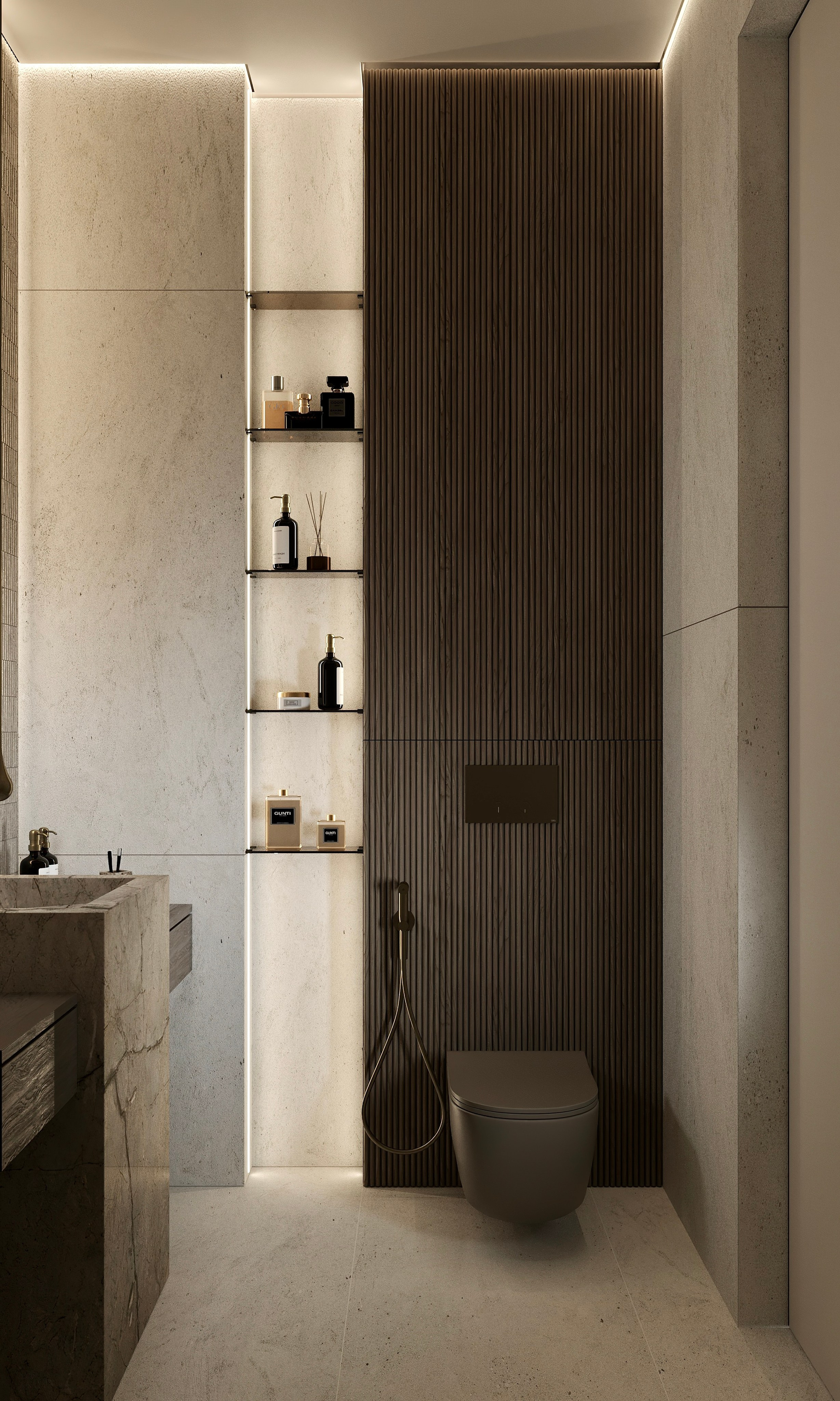 Гостевой дом. 3D Визуализация интерьера