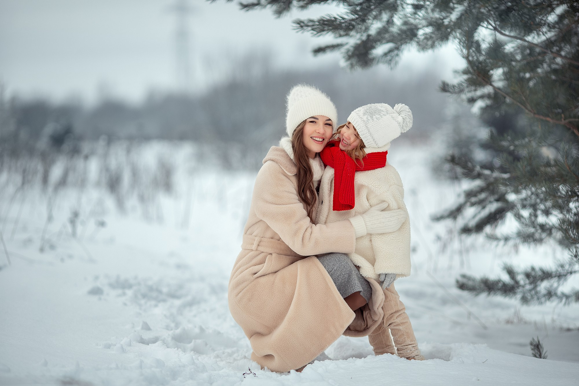 Зимняя семейная Фотосессия. Tatyana Nadezhdina Family photographer