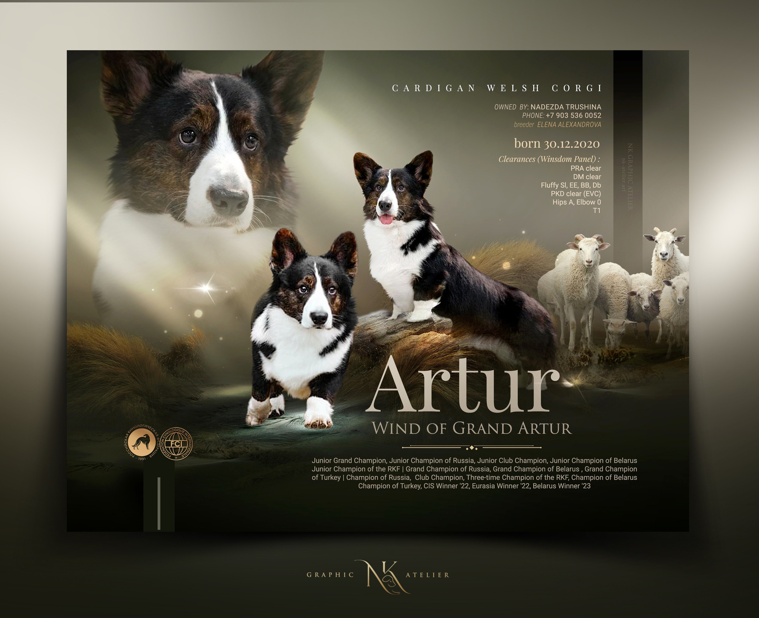 Graphics For Breeders. NK GRAPHIC ATELIER FOR BREEDERS