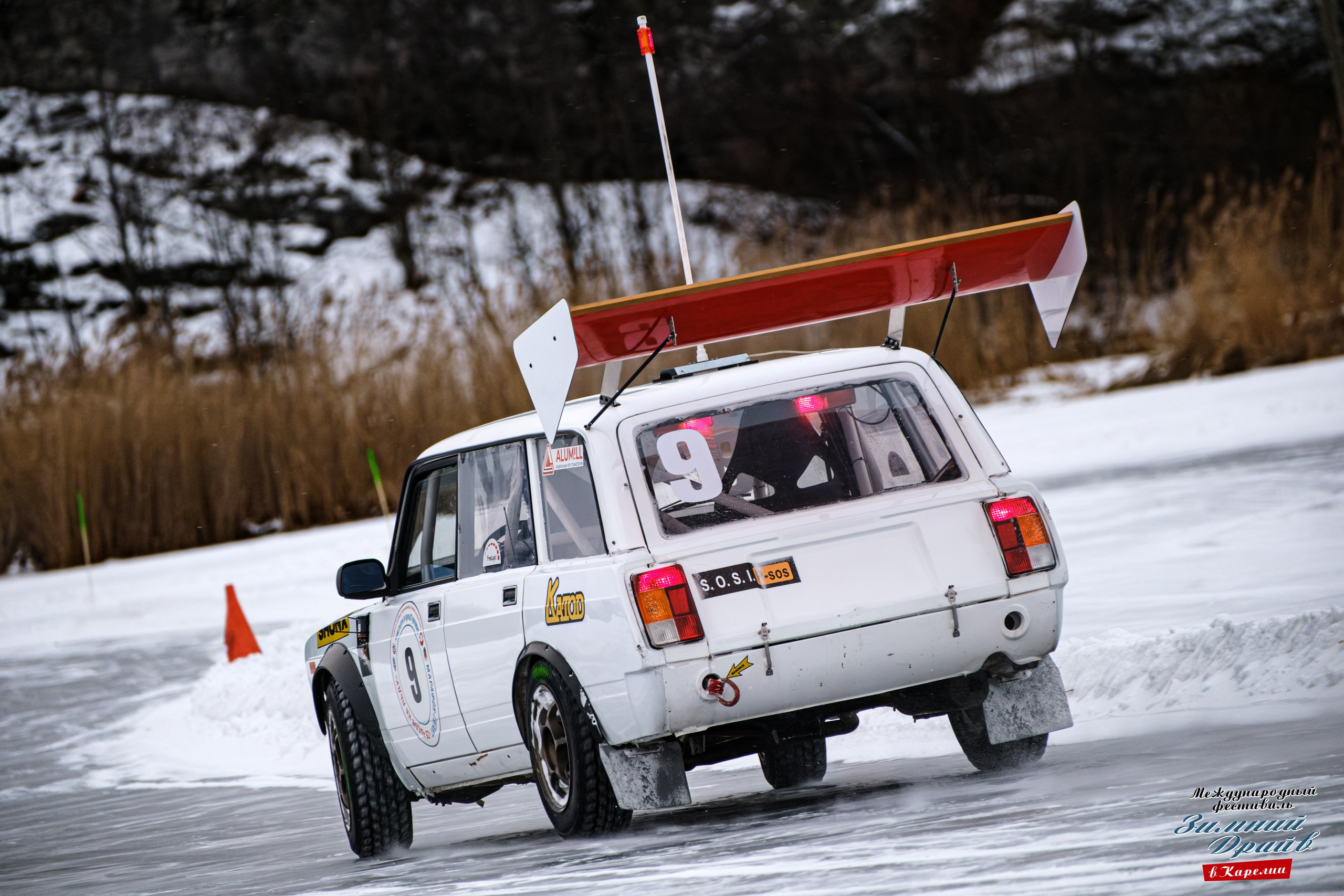 «Зимний Драйв в Карелии» Авто Марафон-гигант «25 часов на льду» Илона Накутис, Николай Грязин, джимхана, фотограф Антон Медведев, icoguar, Сортавала, Карелия