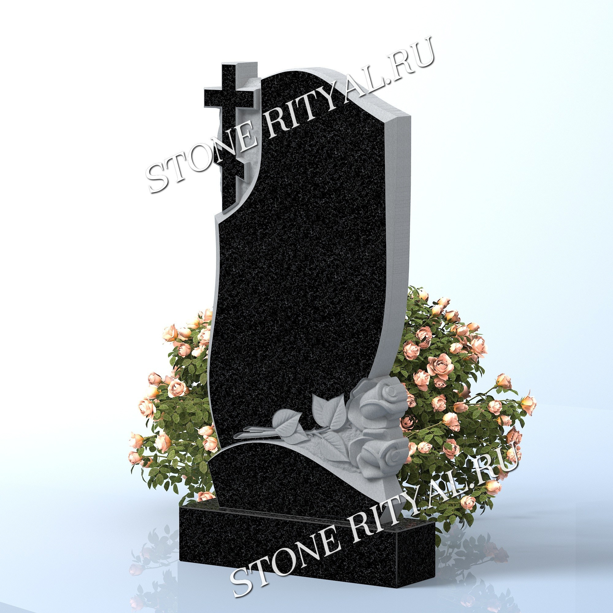 Вертикальные памятники фигурные. Изготовление и установка памятников в Москве и МО