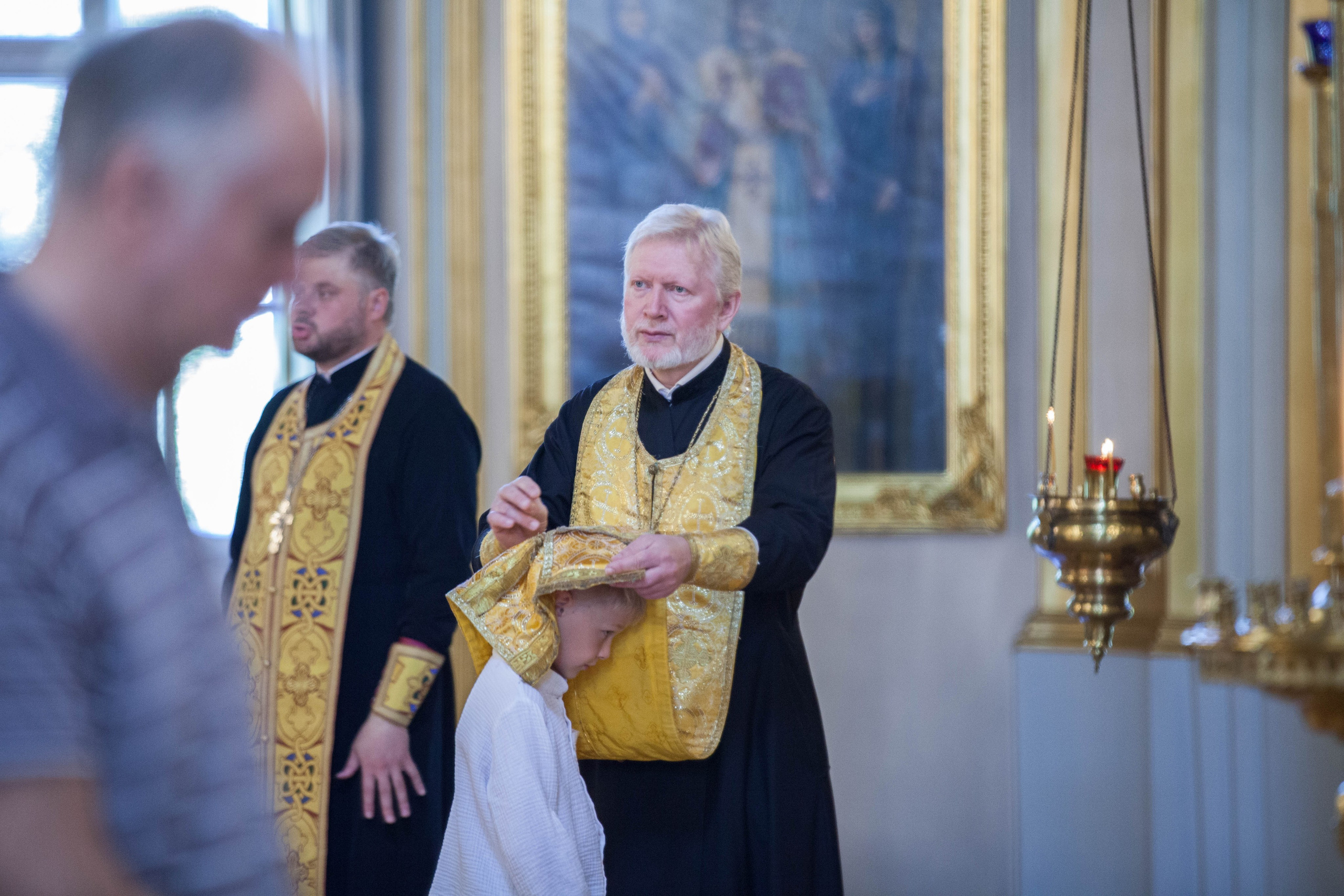 МИТРОПОЛИТ ВАРСОНОФИЙ СОВЕРШИЛ БОЖЕСТВЕННУЮ ЛИТУРГИЮ В НИКОЛО-БОГОЯВЛЕНСКОМ СОБОРЕ. НИКОЛО-БОГОЯВЛЕНСКИЙ МОРСКОЙ СОБОР