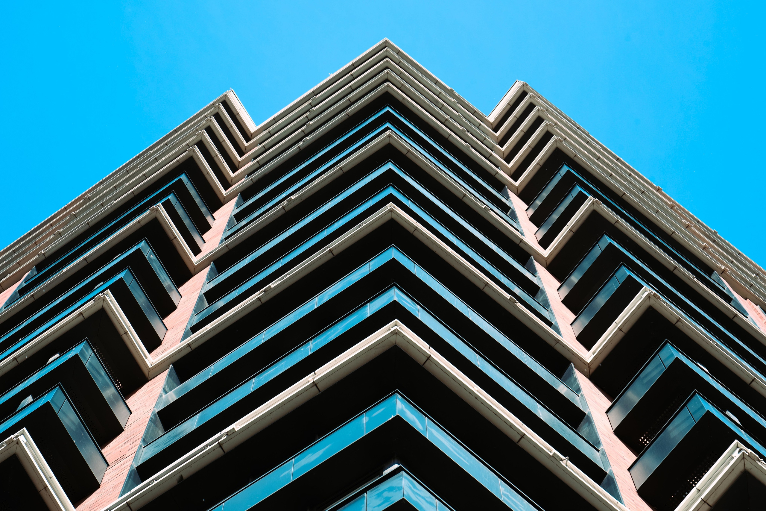 Угол зрения с землина новостройку в Москве на Шелепихинской набережной