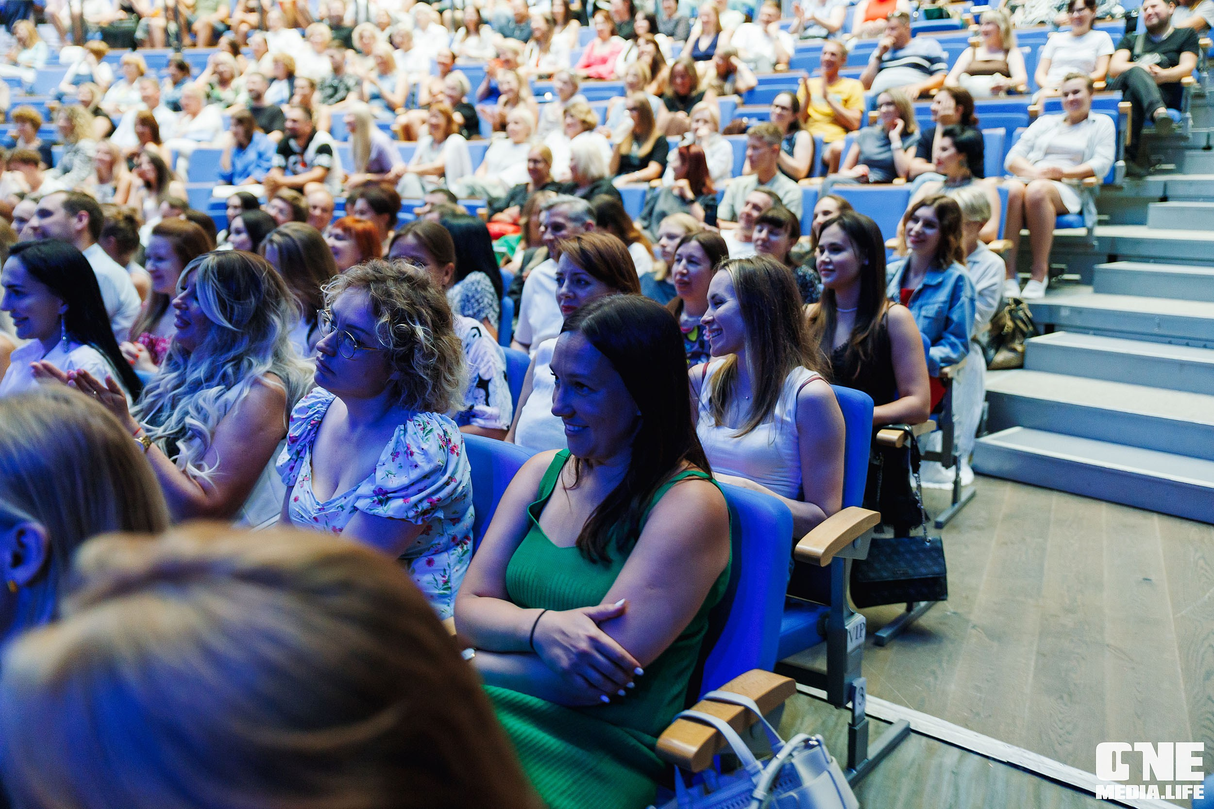 Фоторепортаж с лекции Михаила Лабковского. One Media Life: фоторепортажи, фотоотчеты с мероприятий и заведений