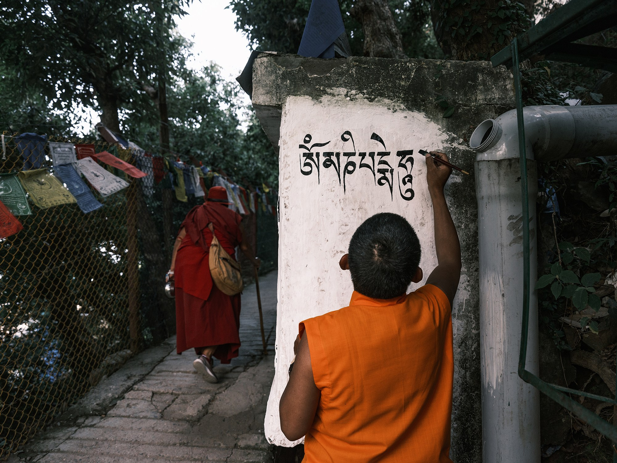 Tibetans in India. Documentary and art photographer Alexey Terentyev