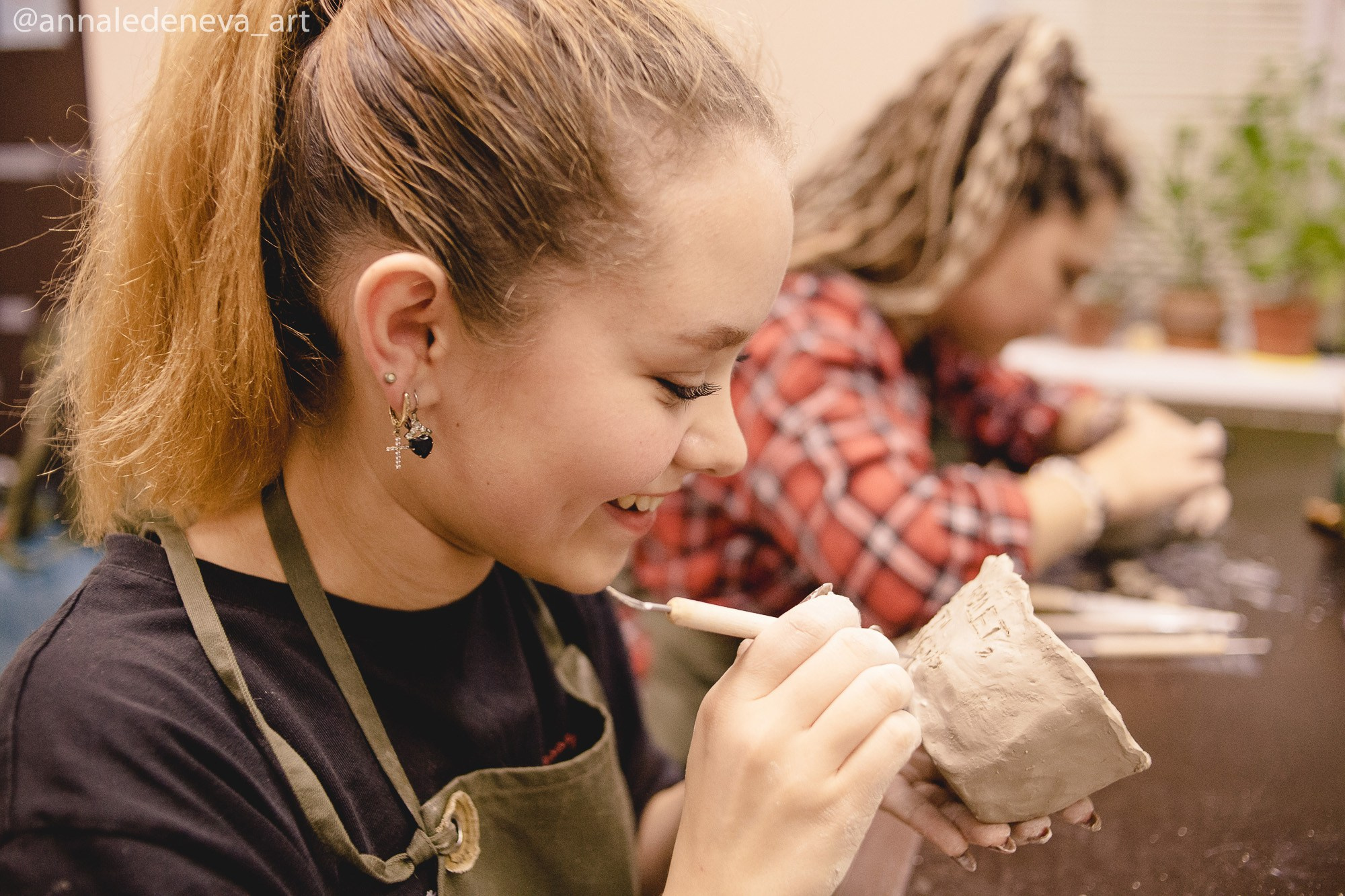 Мастер класс Я — ГЛИНА. Анна Леденева Фотограф