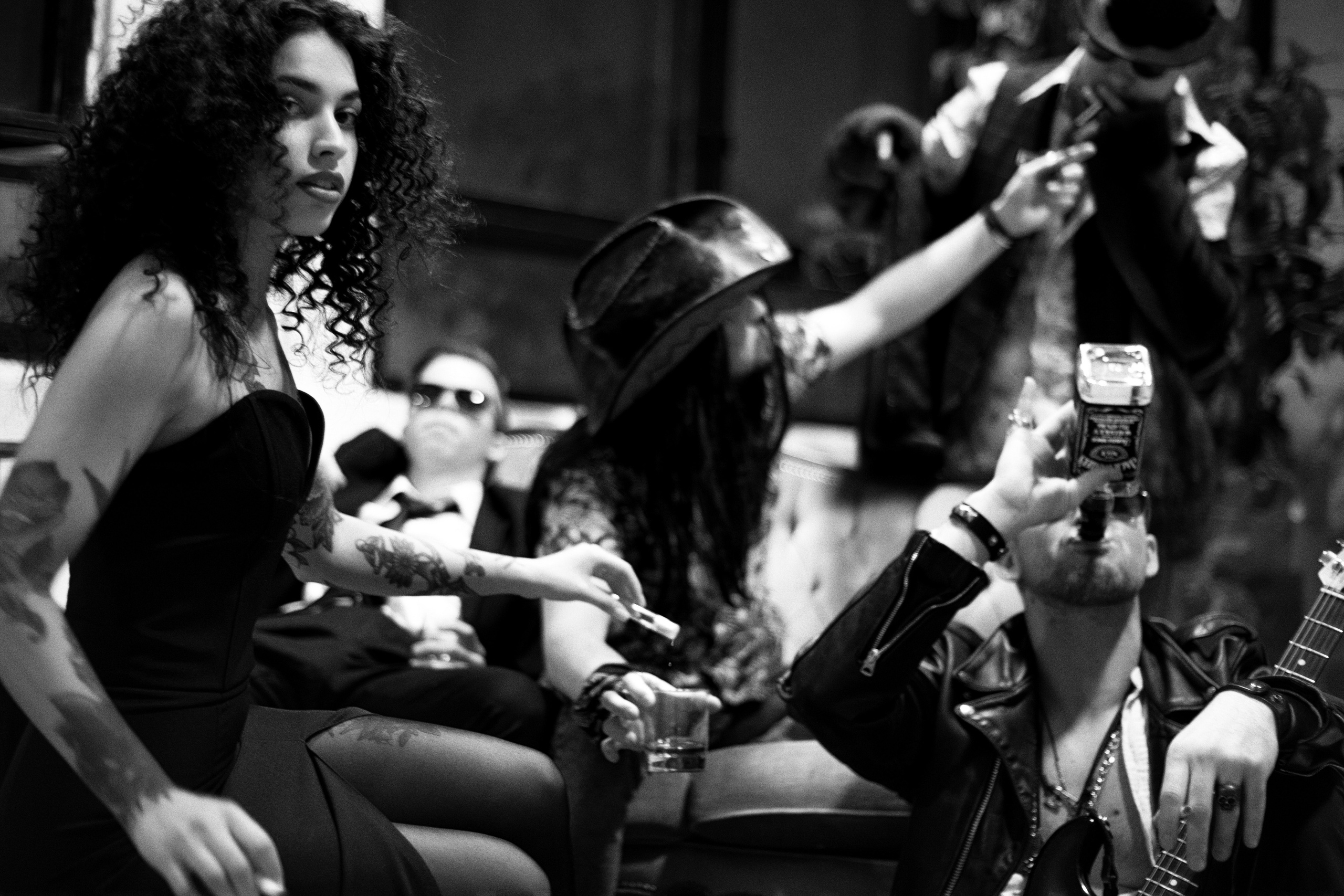 Рокеры между концертами