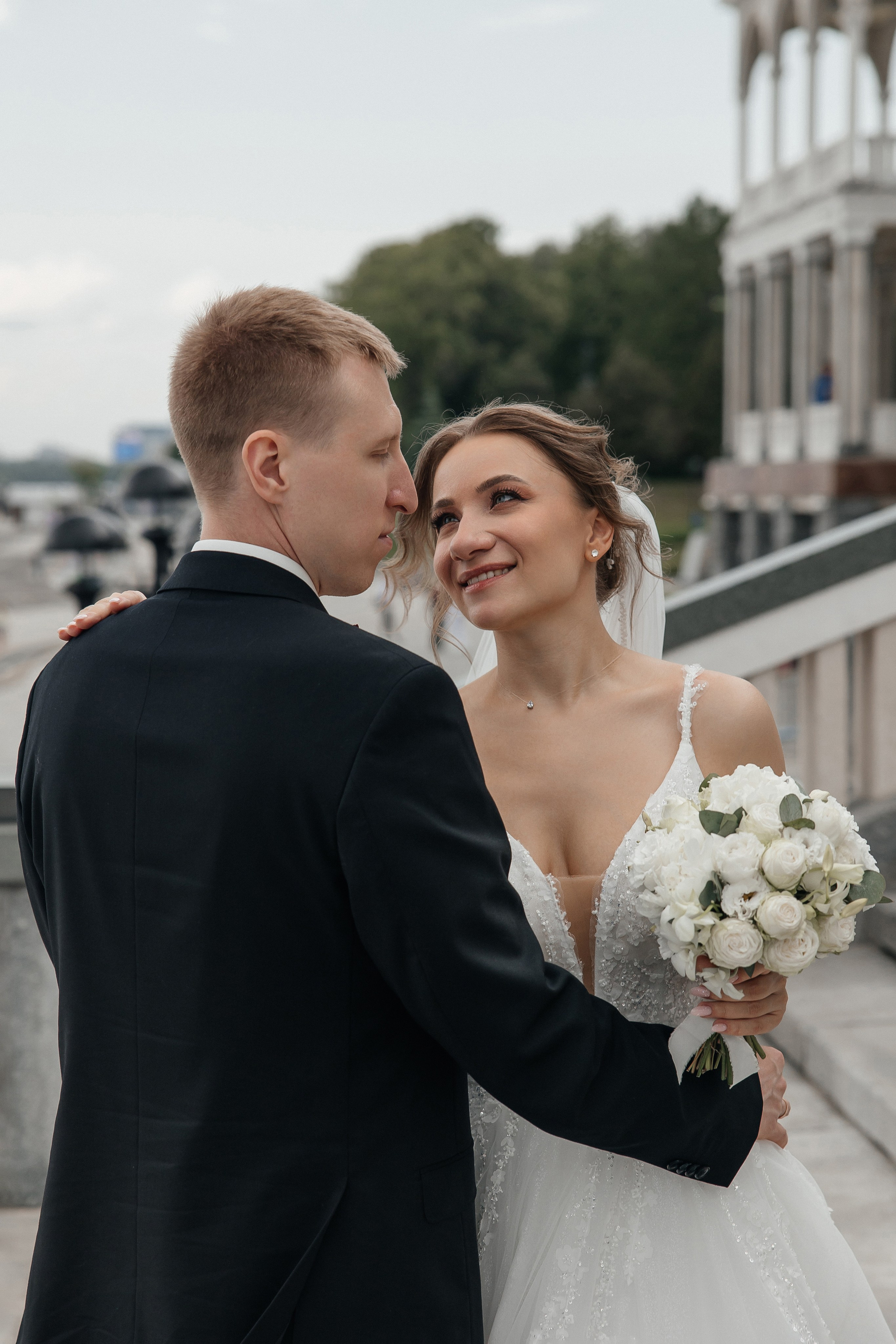 Свадебная фотосессия на Северном речном вокзале