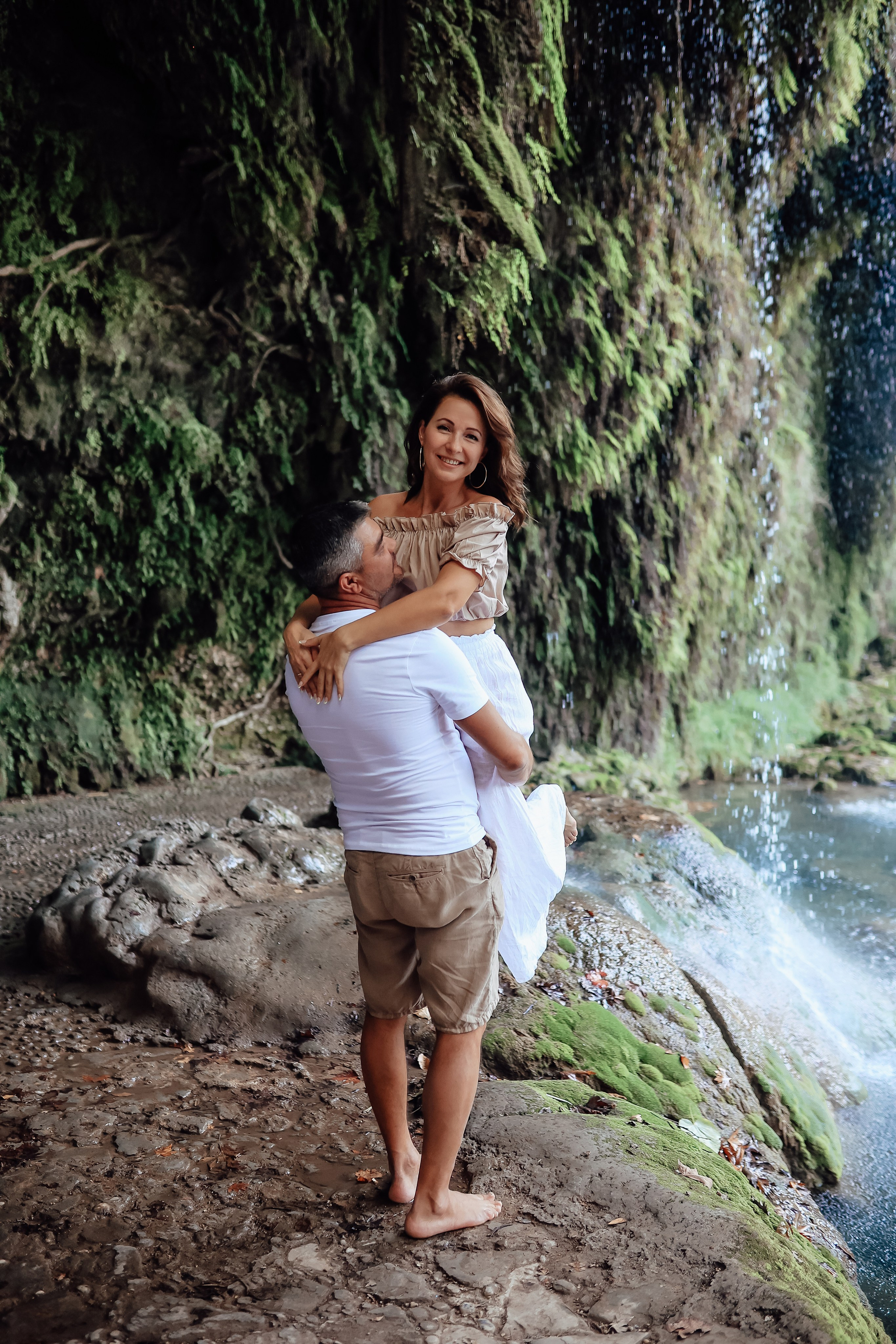 Photoshooting at Kurshunlu waterfall