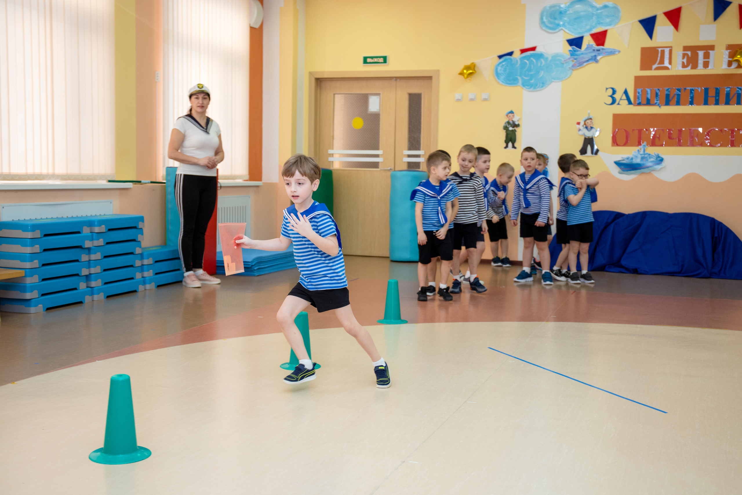 Спортивное мероприятие в детском саду. Фотограф в Санкт-Петербурге Наталья Брилькова