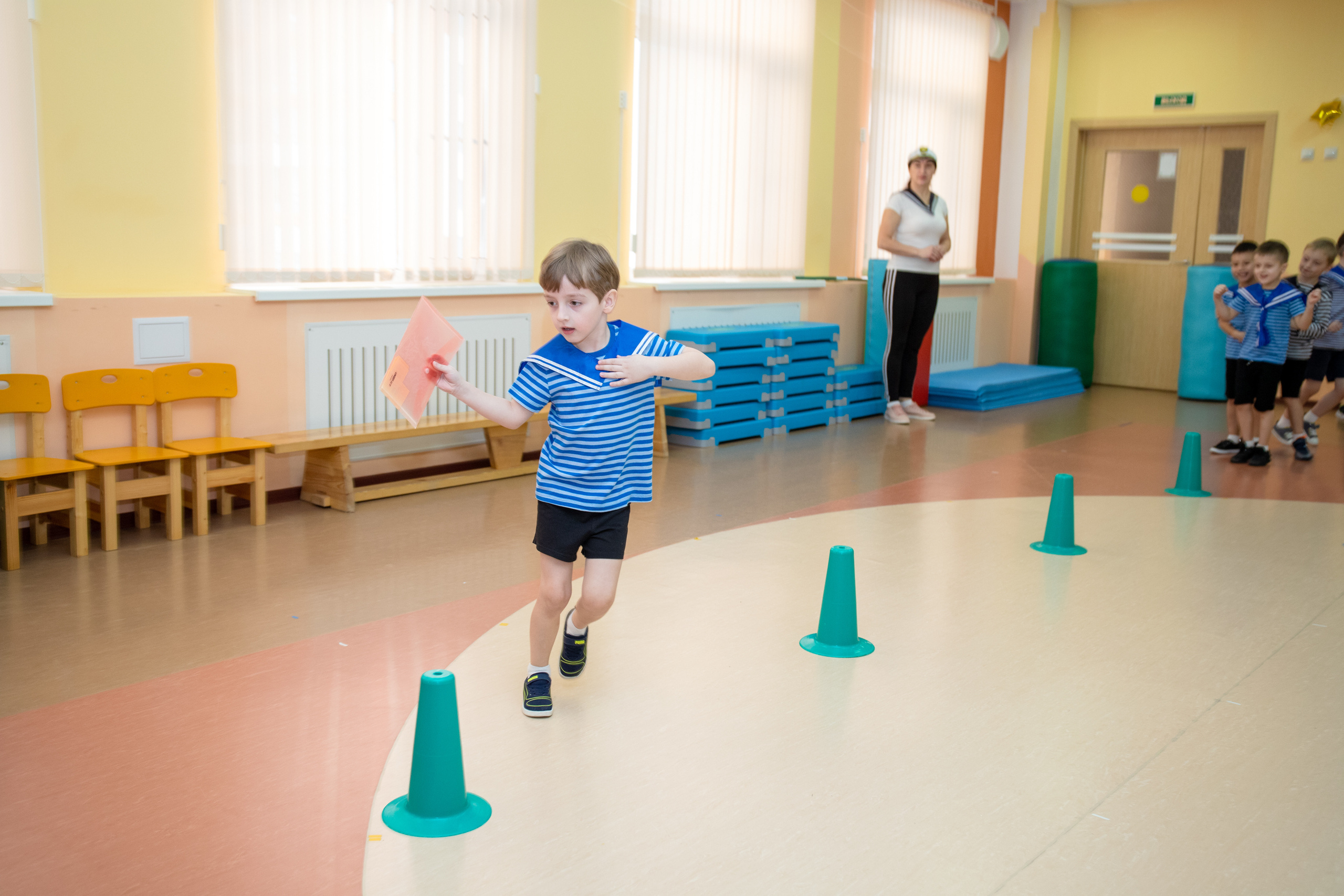 Спортивное мероприятие в детском саду. Фотограф в Санкт-Петербурге Наталья Брилькова