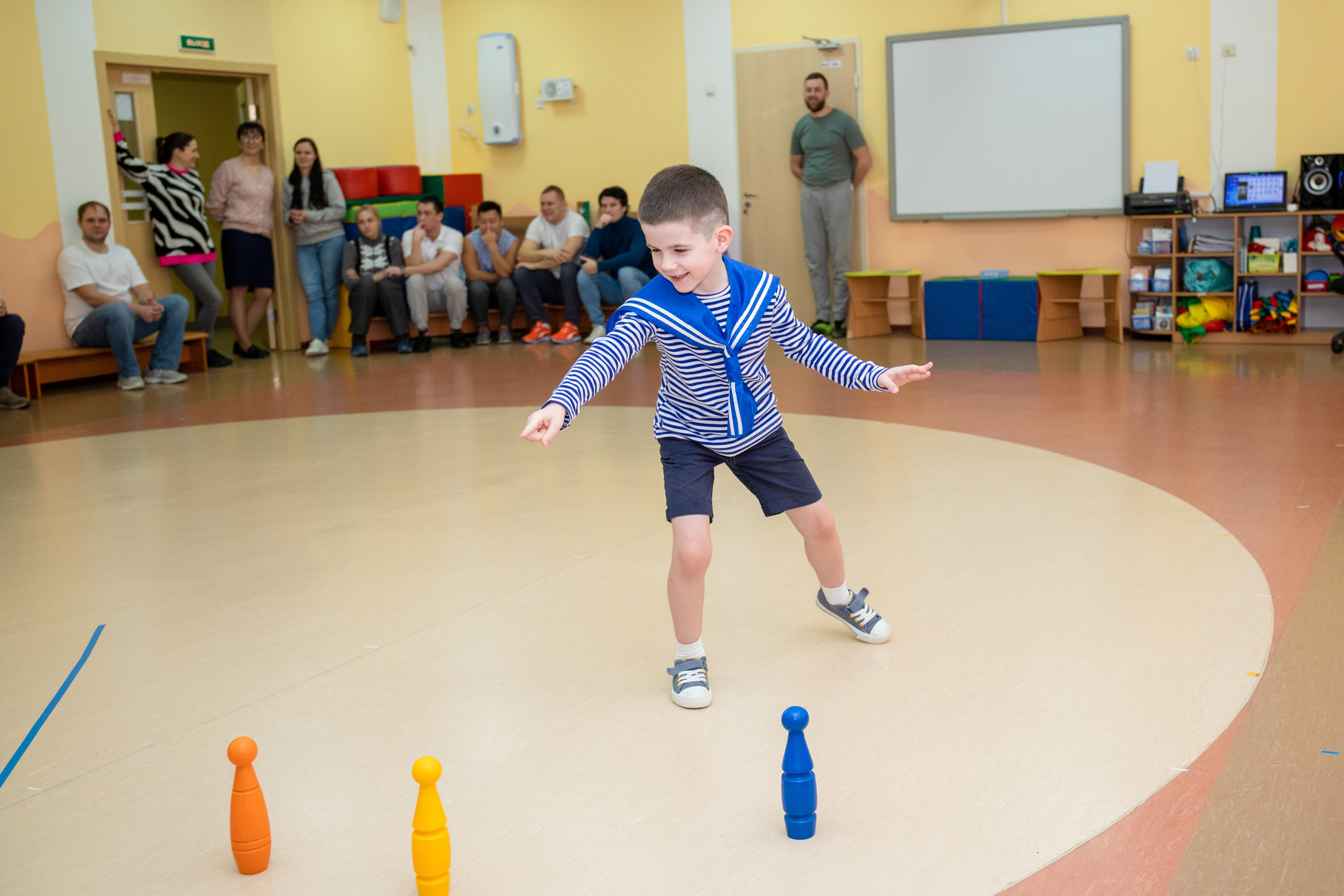 Спортивное мероприятие в детском саду. Фотограф в Санкт-Петербурге Наталья Брилькова