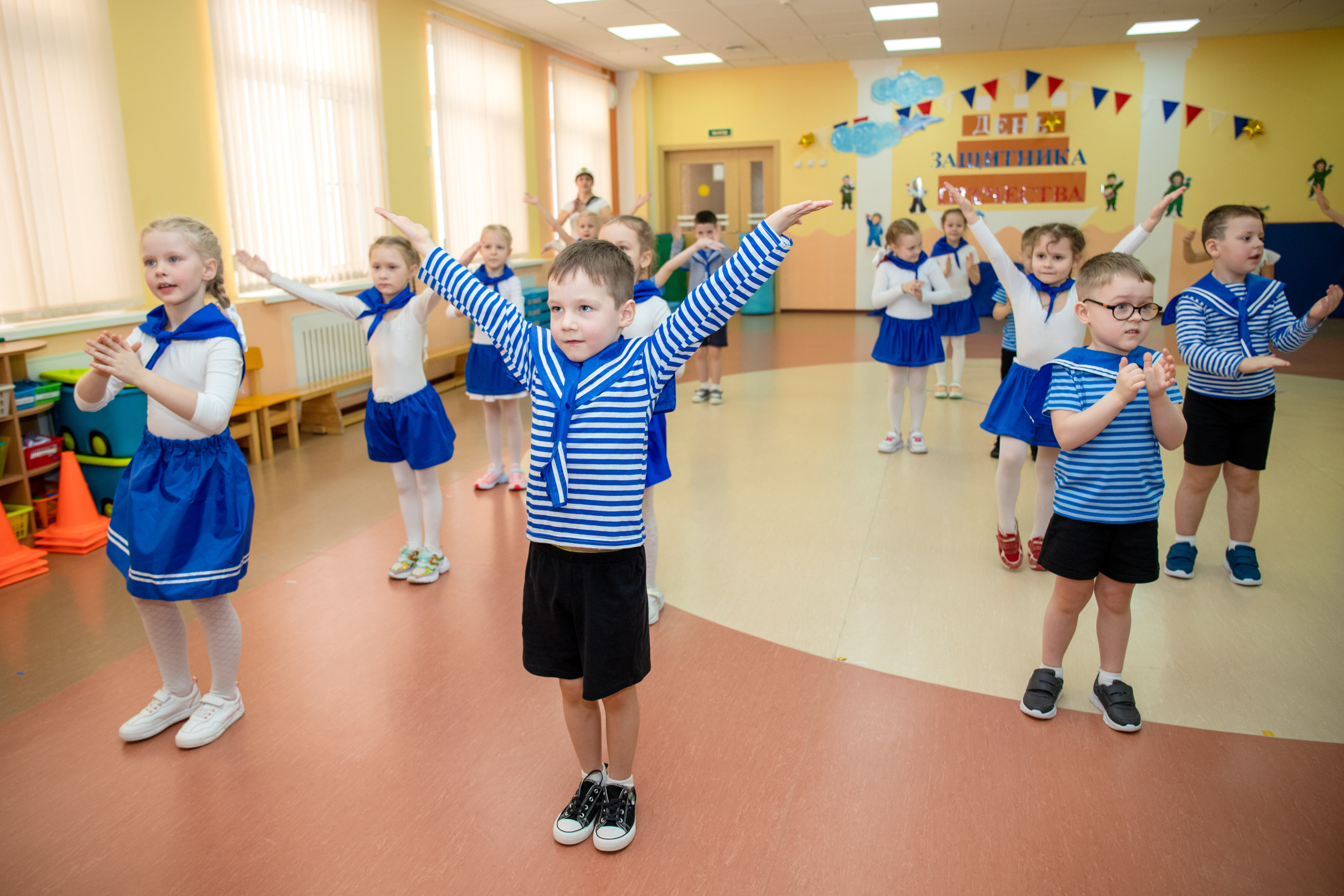 Спортивное мероприятие в детском саду. Фотограф в Санкт-Петербурге Наталья Брилькова
